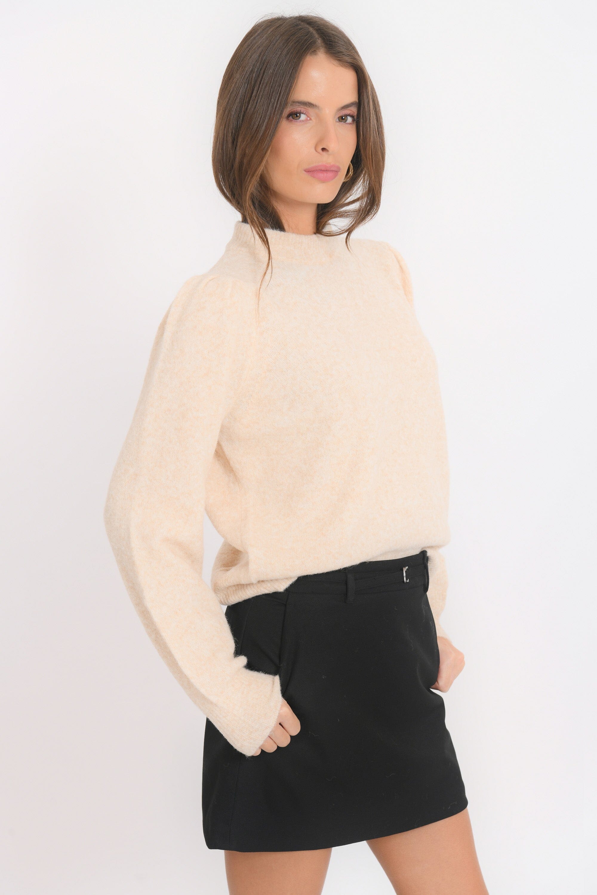 PULL - BELLKISS- BEIGE PULL NEW KOOKAI Mode Kookai