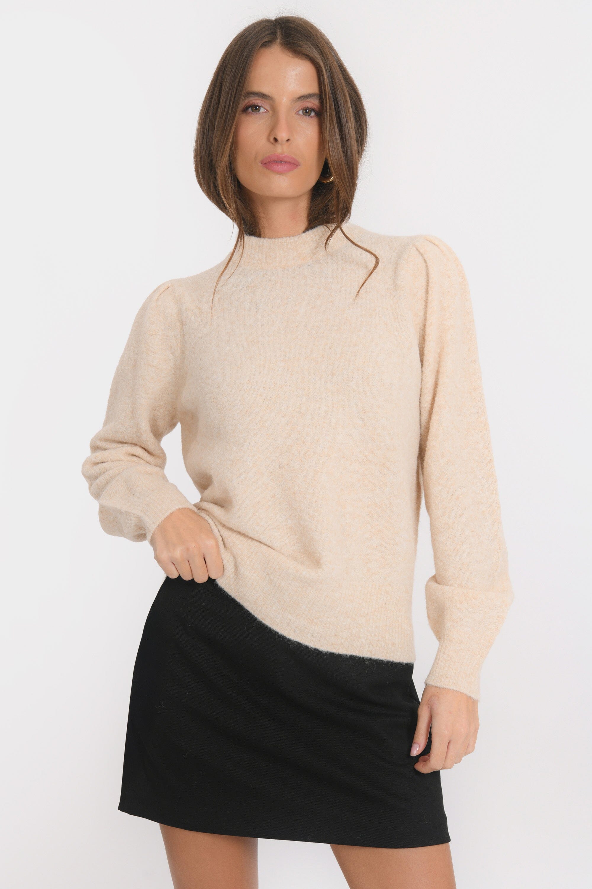 PULL - BELLKISS- BEIGE PULL NEW KOOKAI Mode Kookai