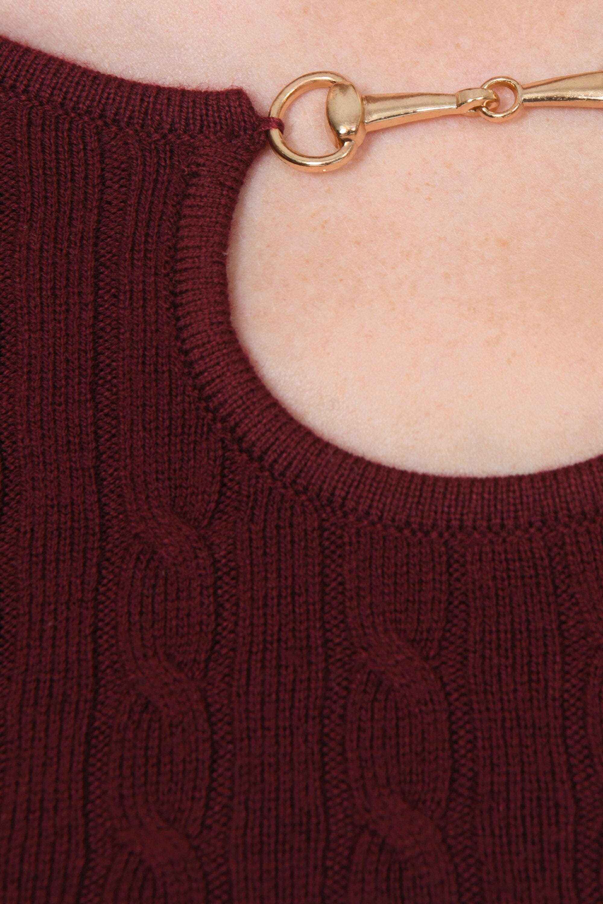 PULL - BEYA - BORDEAUX PULL NEW KOOKAI Mode Kookai
