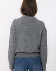 Pull Bianca pull col rond Anthracite PULL NEW KOOKAI Mode Kookai