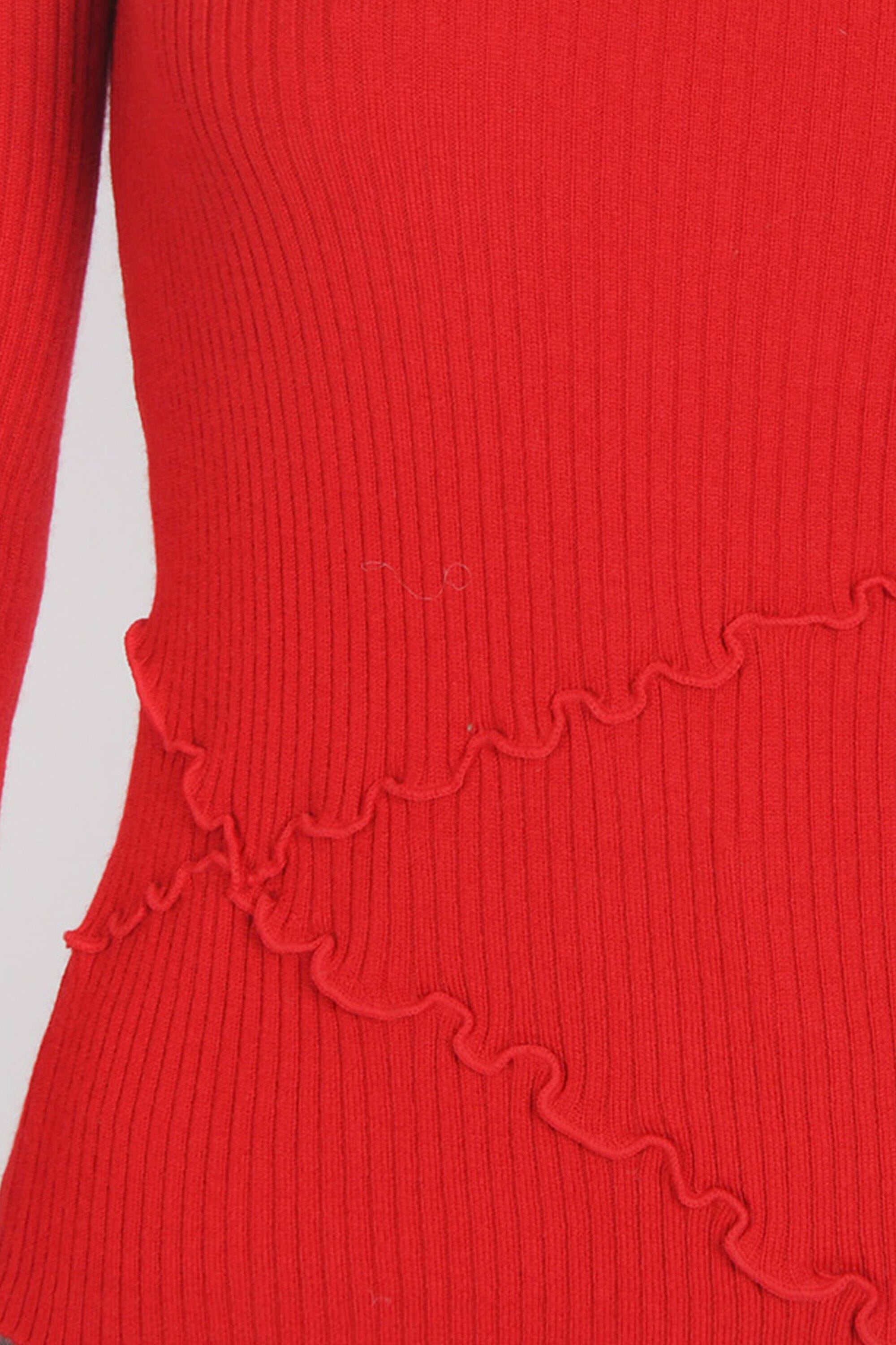 PULL - BITSU - ROUGE PULL NEW KOOKAI Mode Kookai