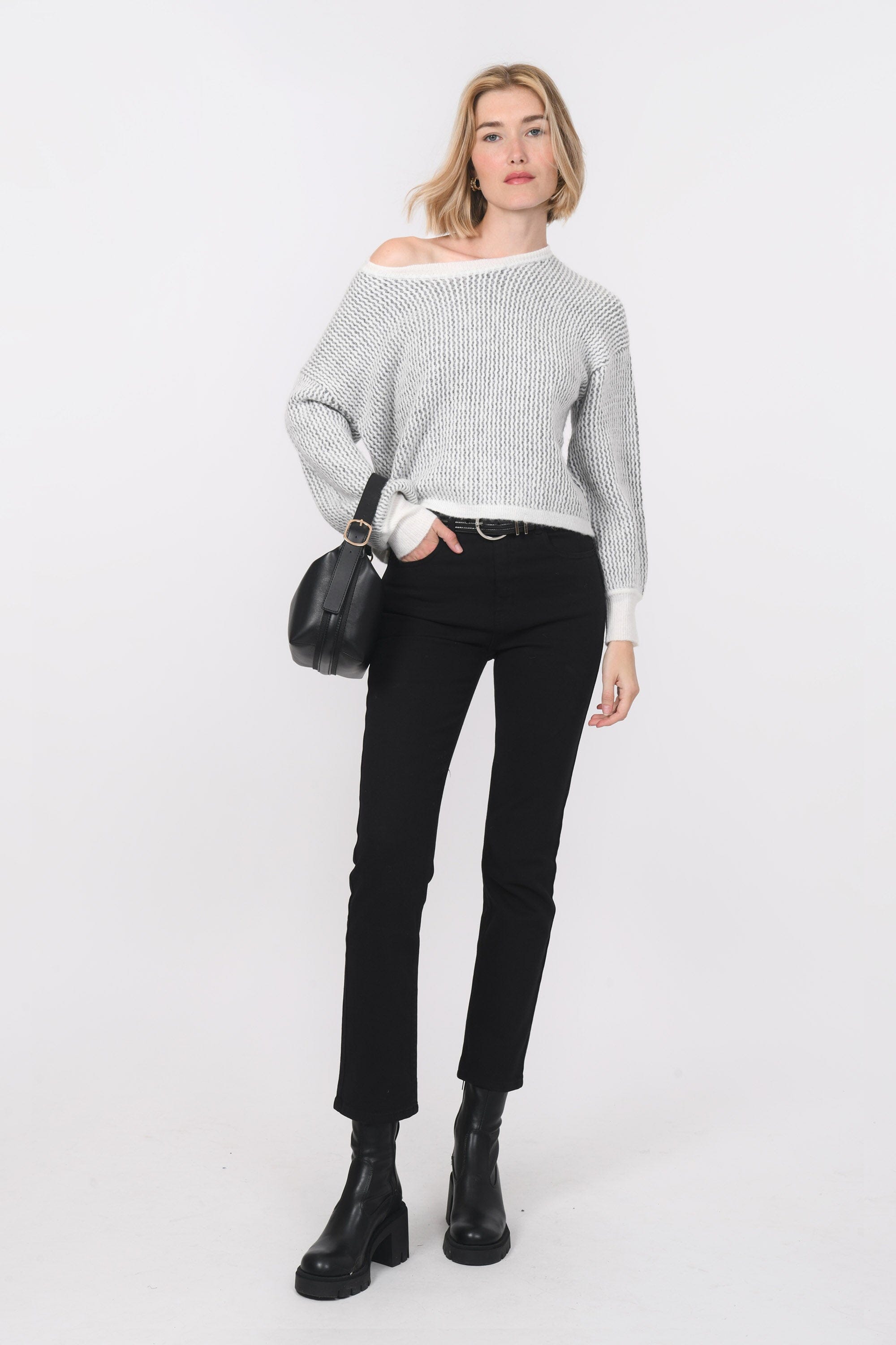 PULL - BOBBI - GRIS PULL NEW KOOKAI Mode Kookai