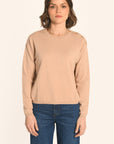 PULL BOUTONNÉ - LATTE - AMELINA PULL KOOKAI Mode Kookai