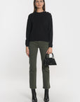 PULL BOUTONNE NOLWENN NOIR PULL KOOKAI Mode Kookai