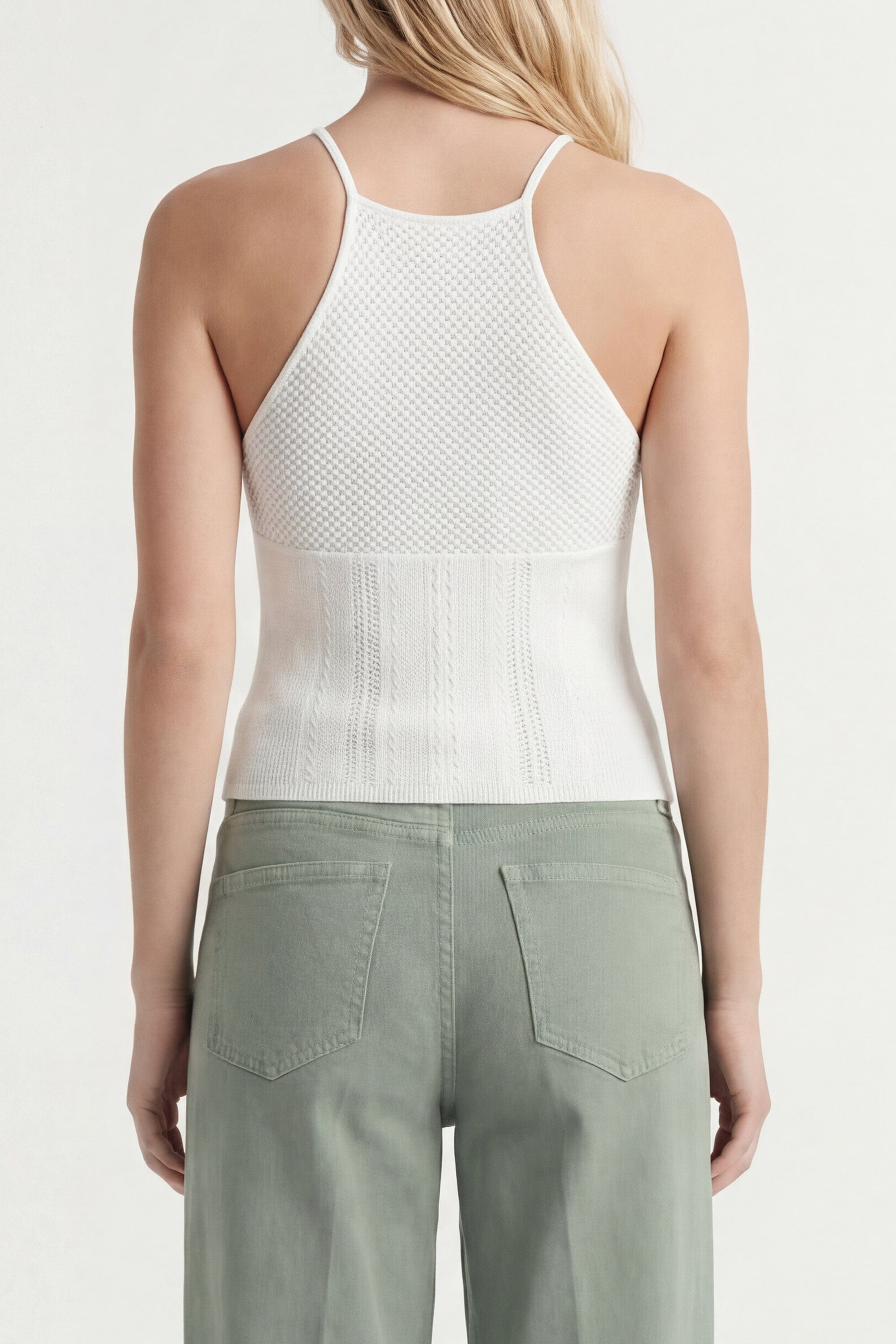 PULL BRETELLES - CARLA - BLANC PULL NEW KOOKAI Mode Kookai