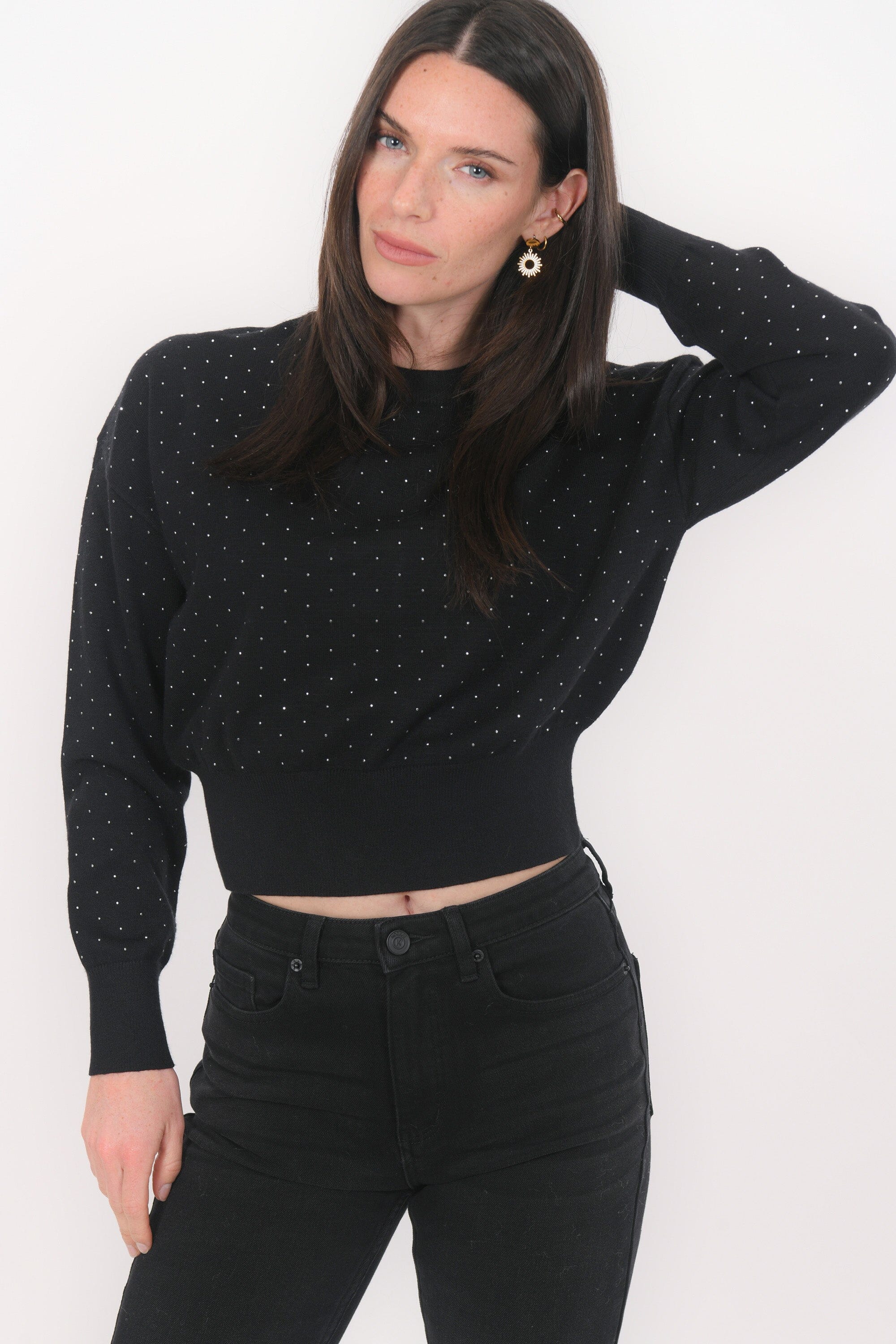 PULL - BRITNEY - NOIR PULL NEW KOOKAI Mode Kookai