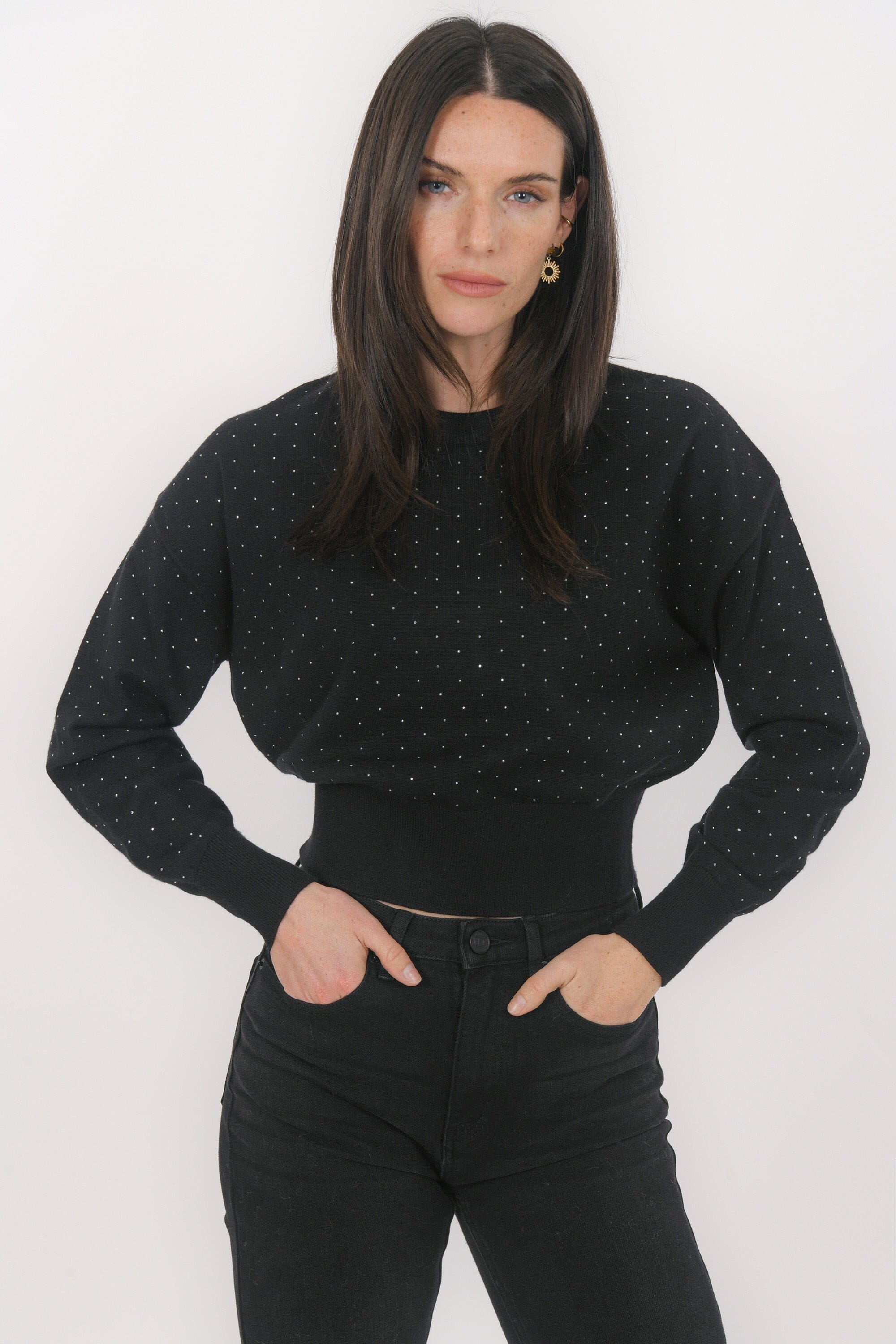 PULL - BRITNEY - NOIR PULL NEW KOOKAI Mode Kookai