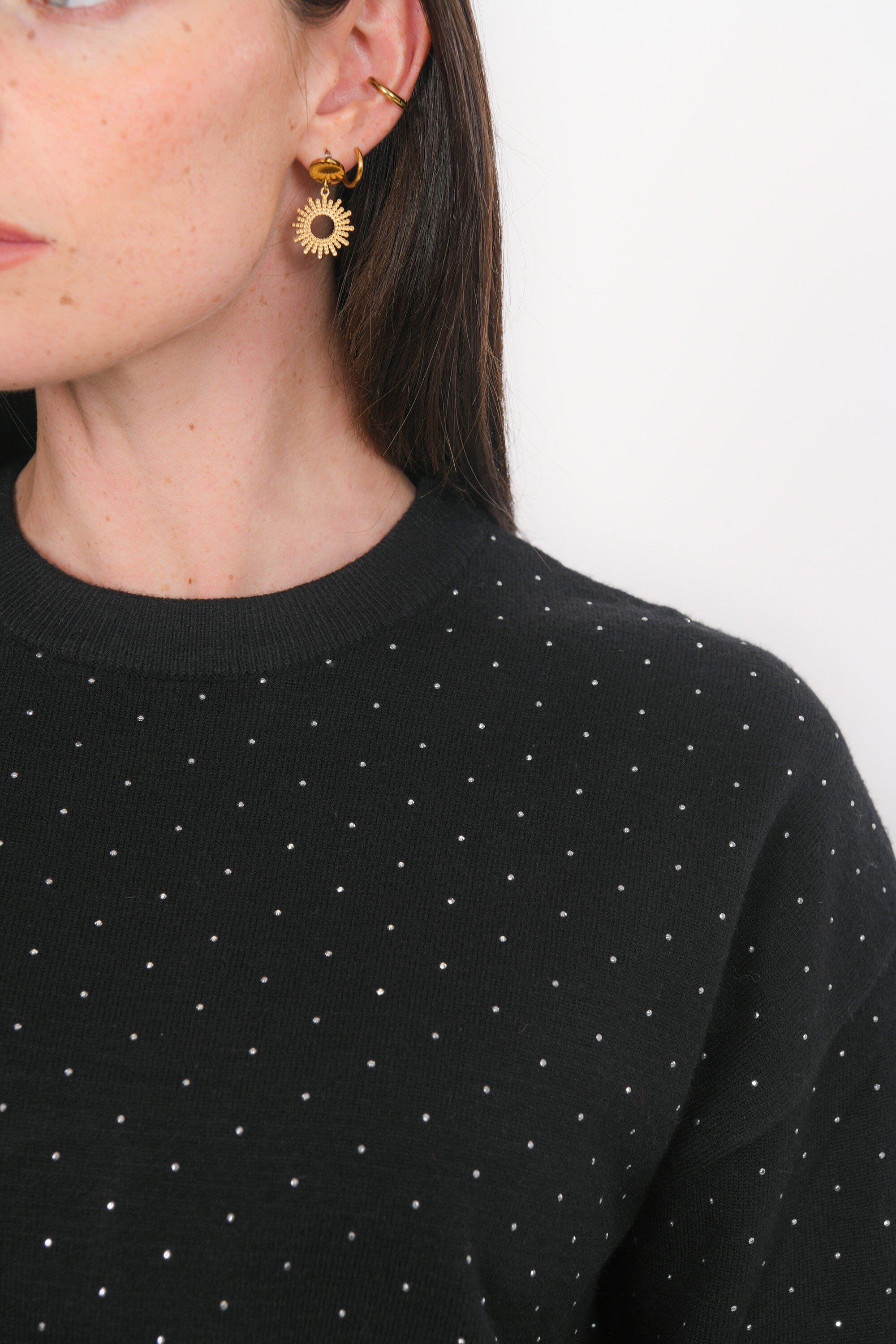 PULL - BRITNEY - NOIR PULL NEW KOOKAI Mode Kookai