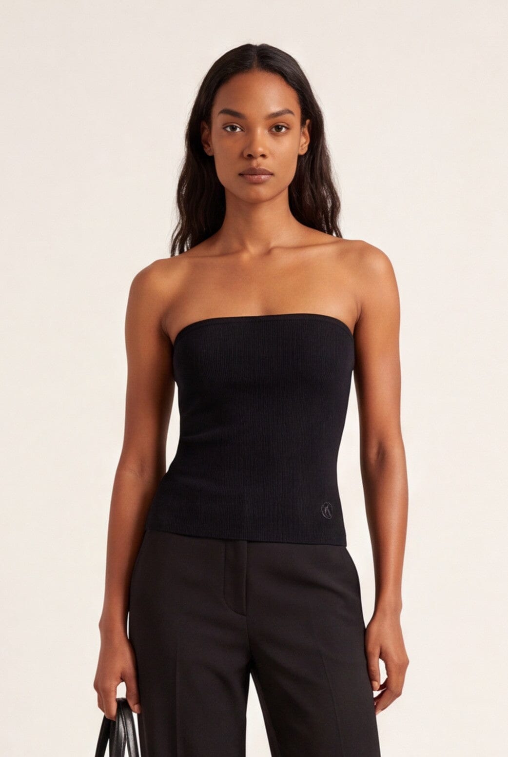 PULL BUSTIER - D-CRISTINA - NOIR PULL NEW KOOKAI Mode Kookai