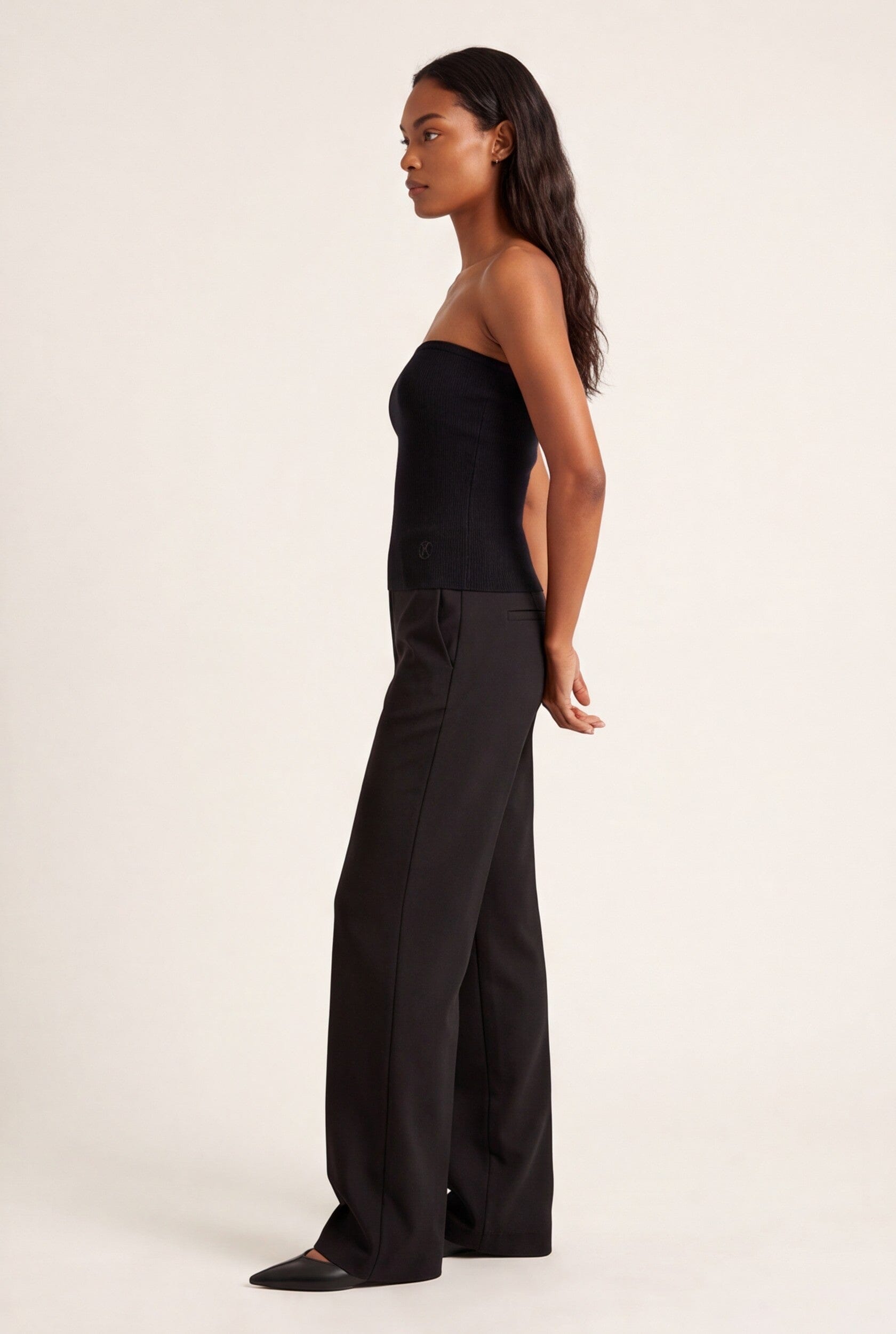 PULL BUSTIER - D-CRISTINA - NOIR PULL NEW KOOKAI Mode Kookai