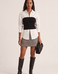 PULL BUSTIER - D-CRISTINA - NOIR PULL NEW KOOKAI Mode Kookai