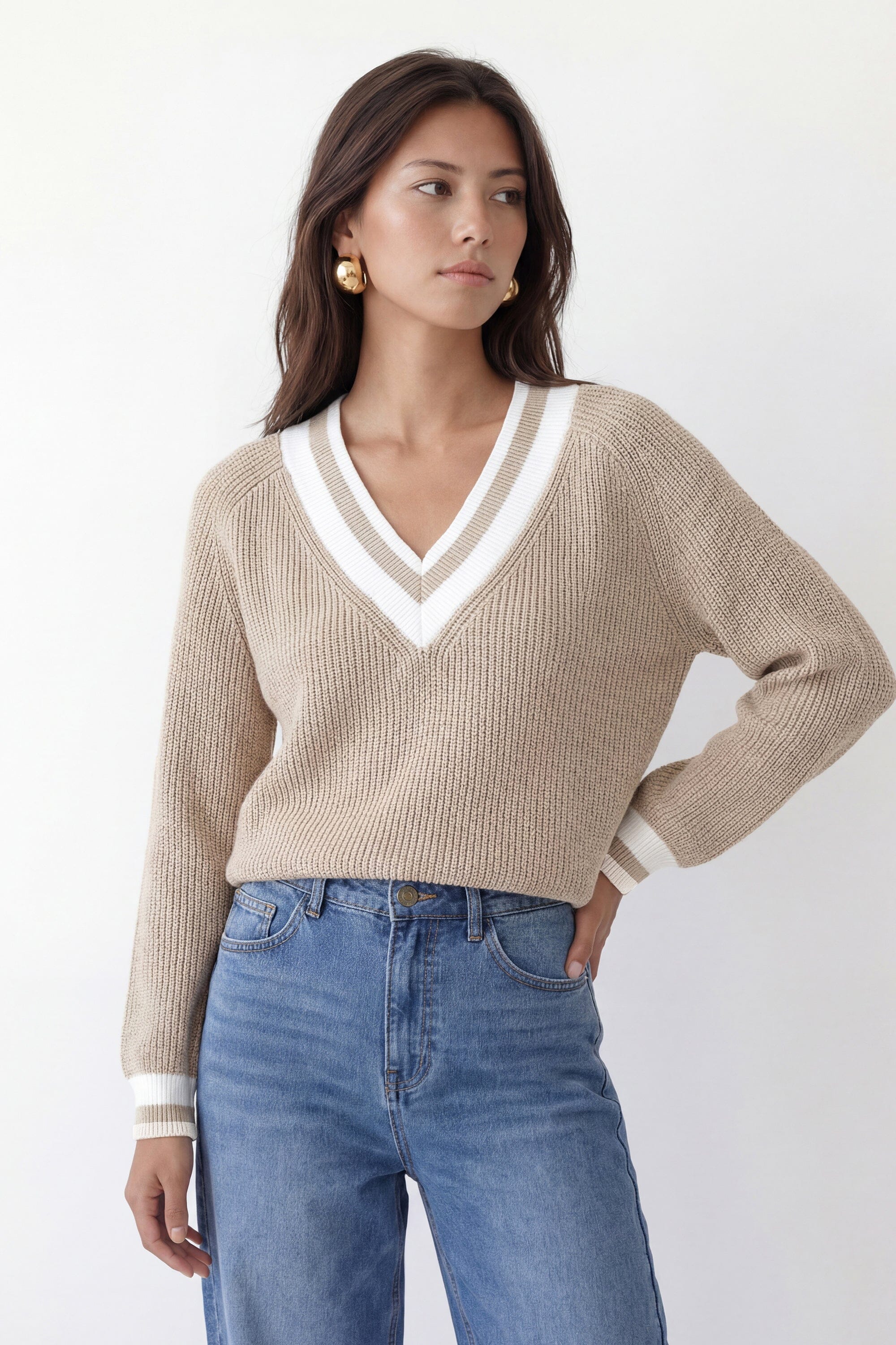 PULL - CALLIE - BEIGE/ECRU PULL NEW KOOKAI Mode Kookai