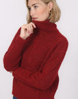 PULL CAMIONNEUR - BIANCA - BORDEAUX PULL NEW KOOKAI Mode Kookai