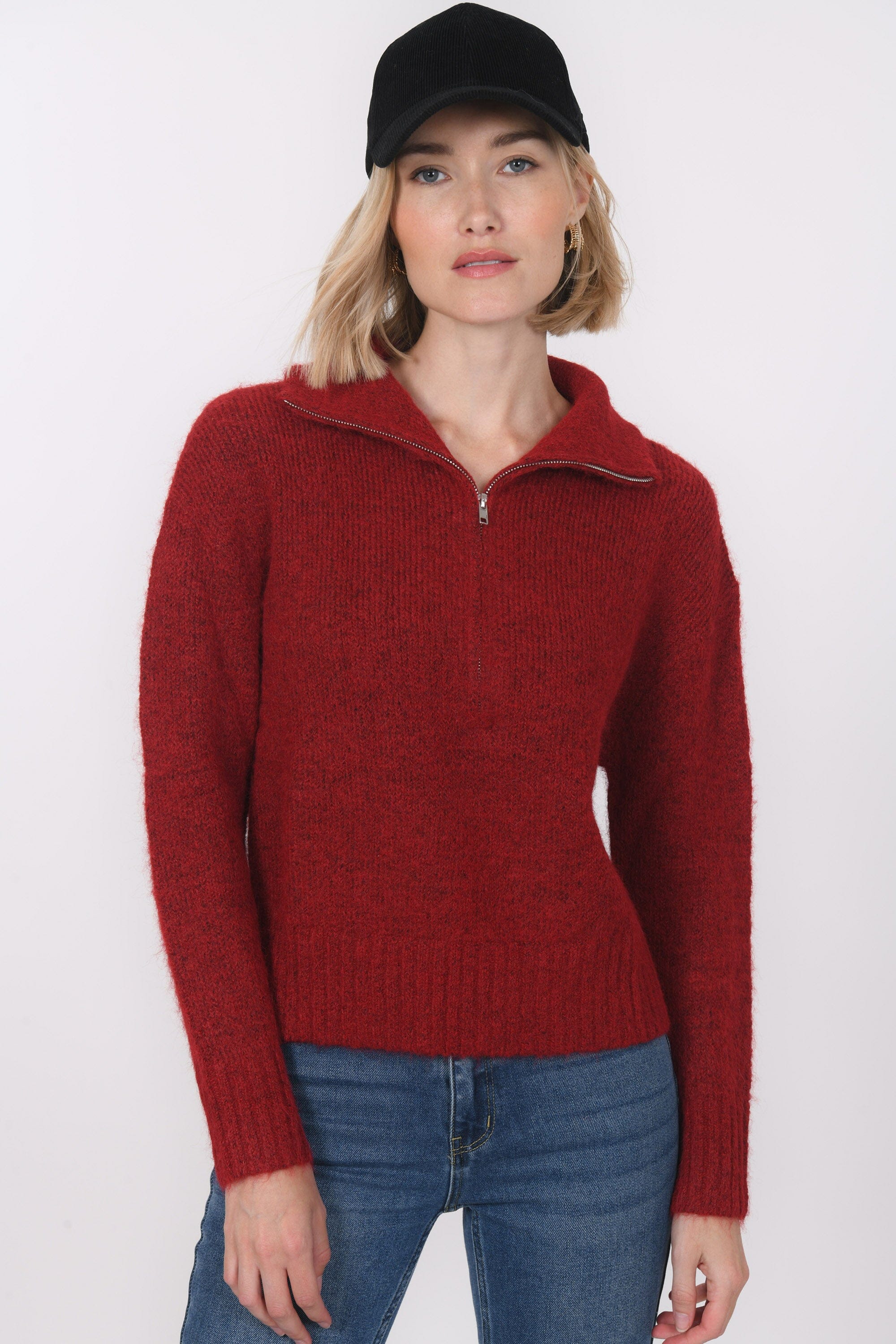 PULL CAMIONNEUR - BIANCA - BORDEAUX PULL NEW KOOKAI Mode Kookai