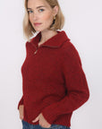 PULL CAMIONNEUR - BIANCA - BORDEAUX PULL NEW KOOKAI Mode Kookai