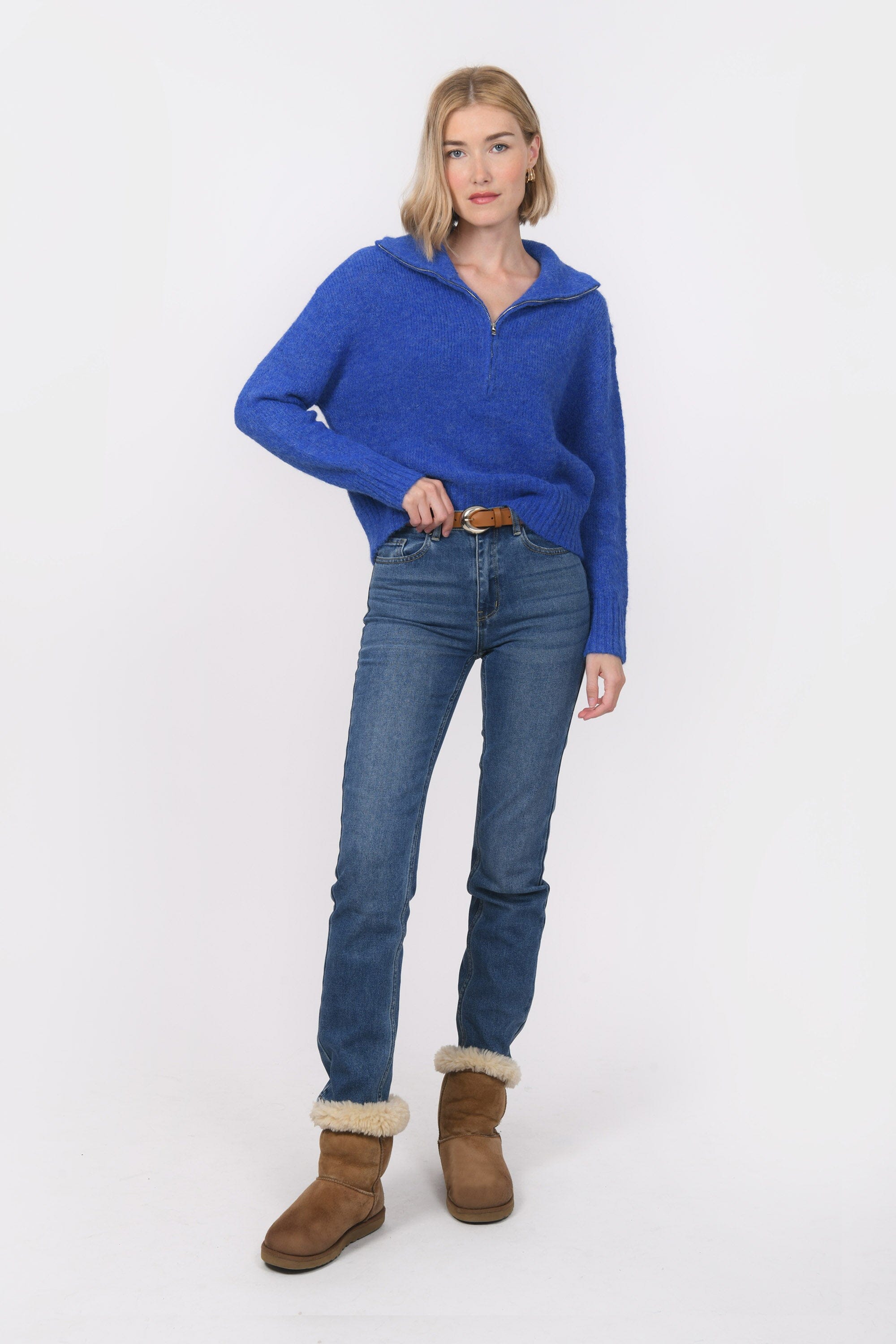 PULL CAMIONNEUR - BIANCA - COBALT PULL NEW KOOKAI Mode Kookai