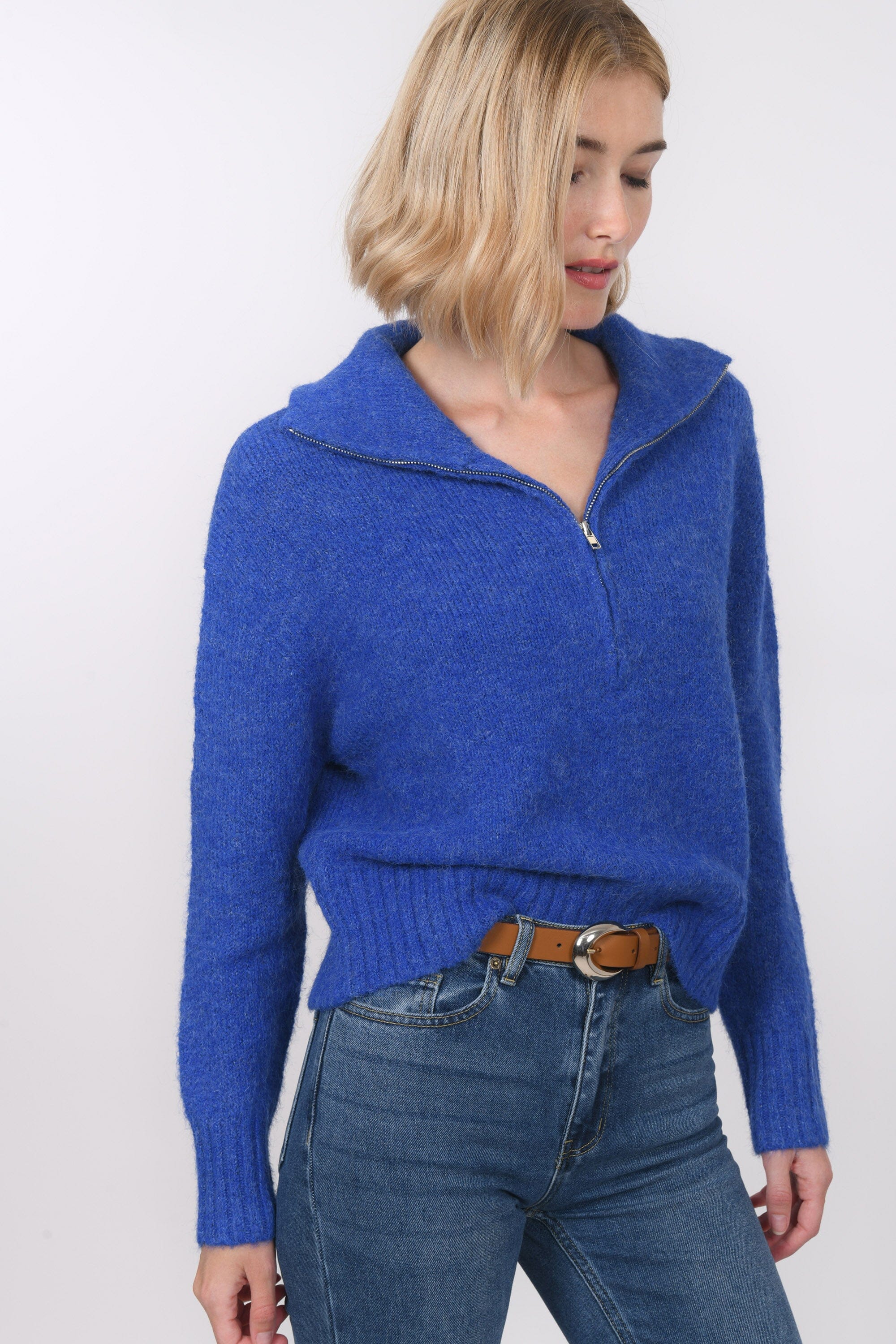 PULL CAMIONNEUR - BIANCA - COBALT PULL NEW KOOKAI Mode Kookai
