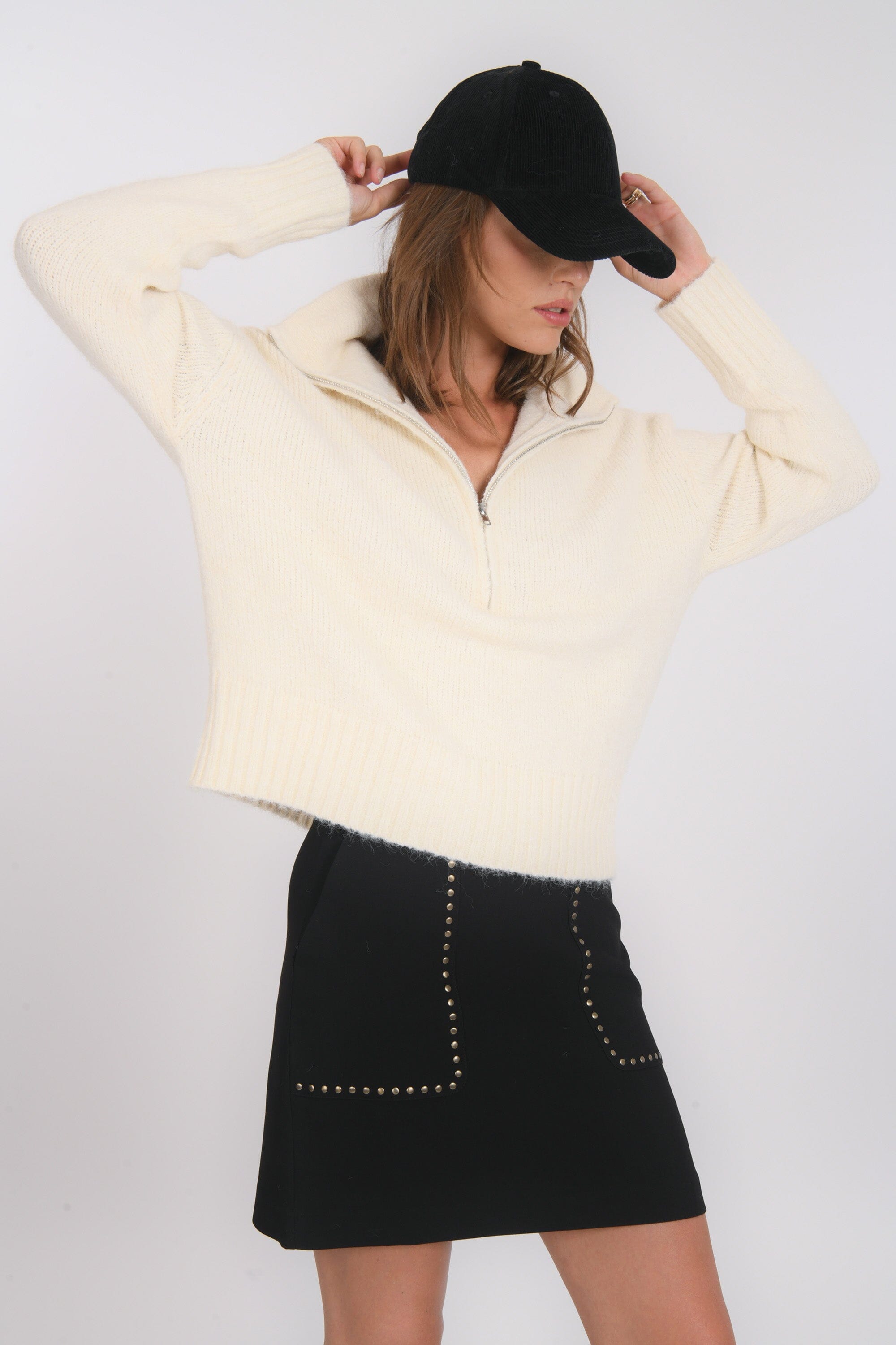 PULL CAMIONNEUR - BIANCA - ECRU PULL NEW KOOKAI Mode Kookai