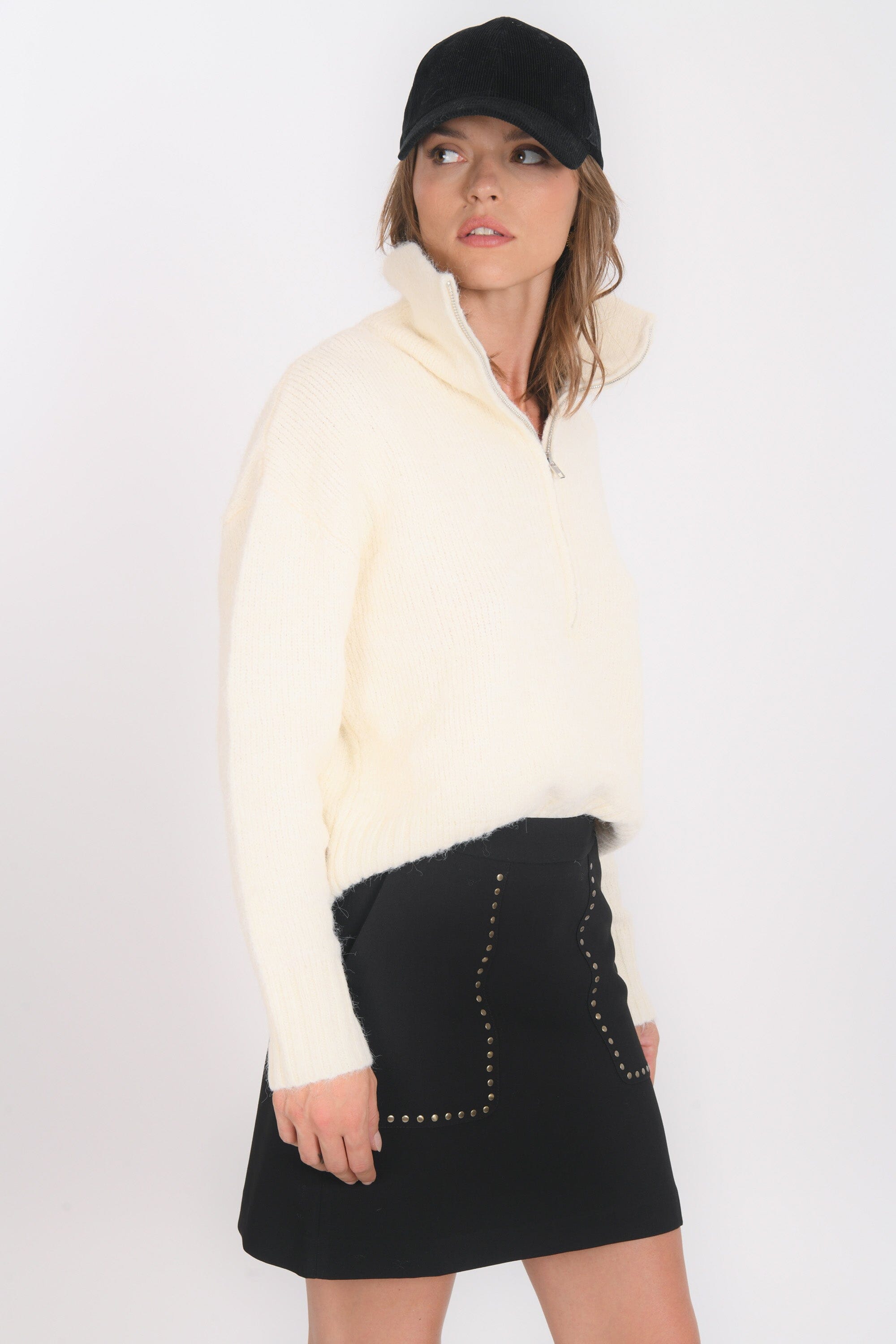 PULL CAMIONNEUR - BIANCA - ECRU PULL NEW KOOKAI Mode Kookai