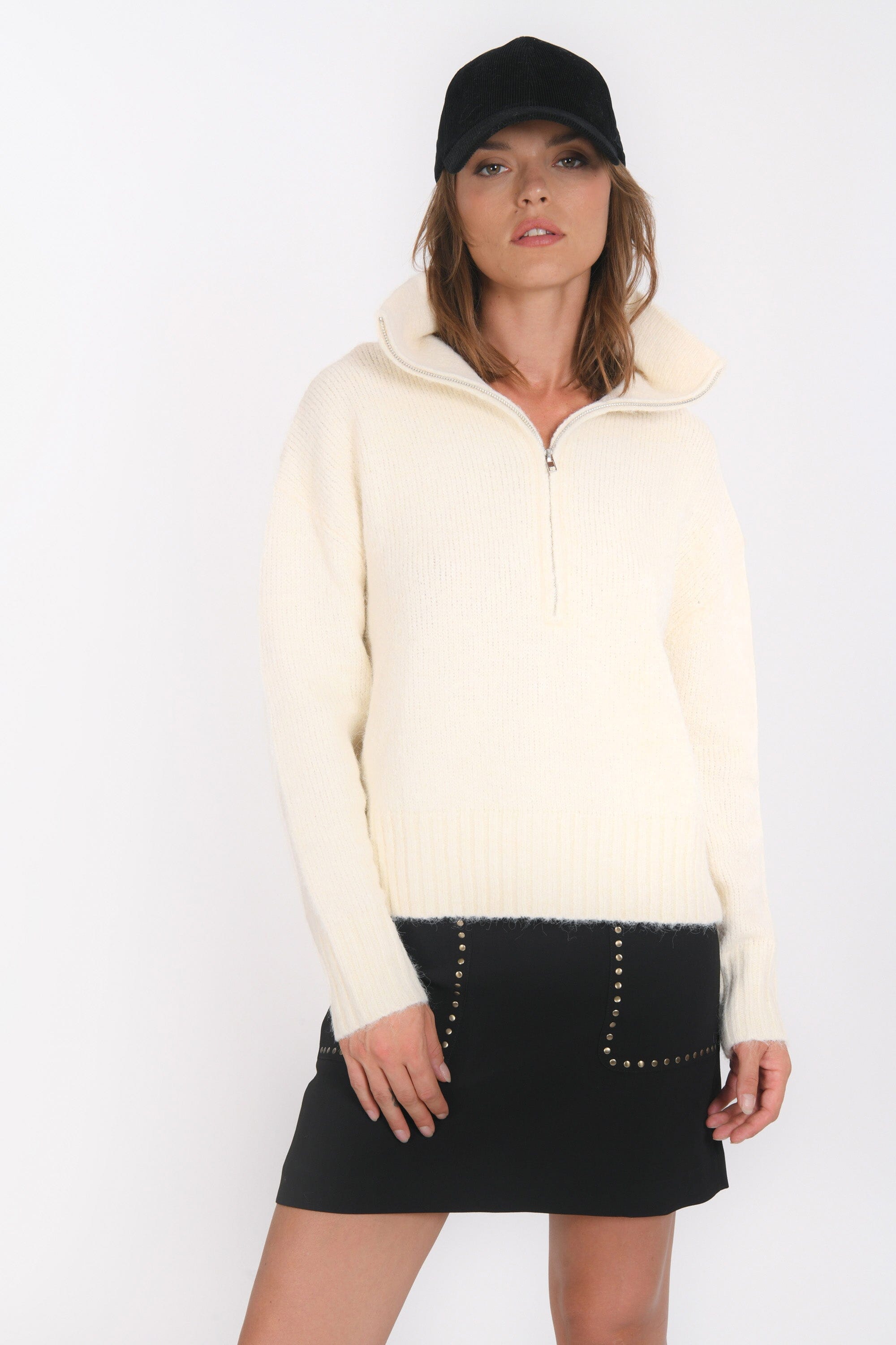 PULL CAMIONNEUR - BIANCA - ECRU PULL NEW KOOKAI Mode Kookai