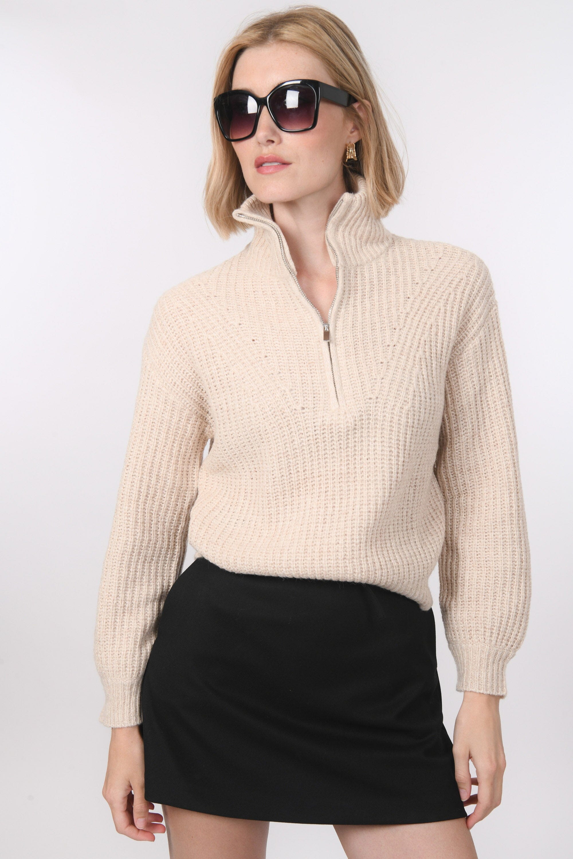 PULL CAMIONNEUR - BRISTOL - BEIGE PULL NEW KOOKAI Mode Kookai