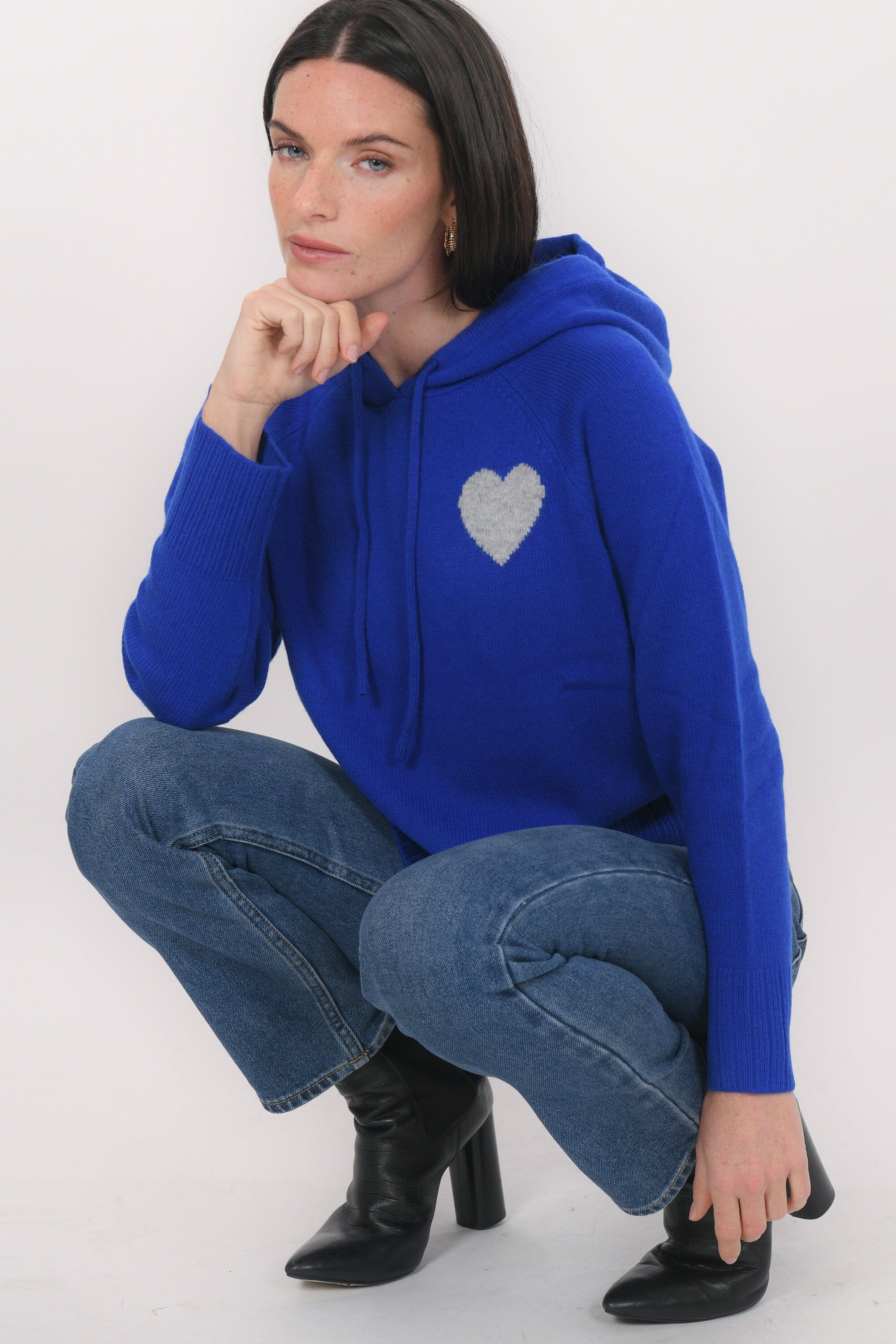 PULL CAPUCHE - BART - COBALT PULL NEW KOOKAI Mode Kookai