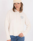 PULL CAPUCHE - BART - ECRU PULL NEW KOOKAI Mode Kookai