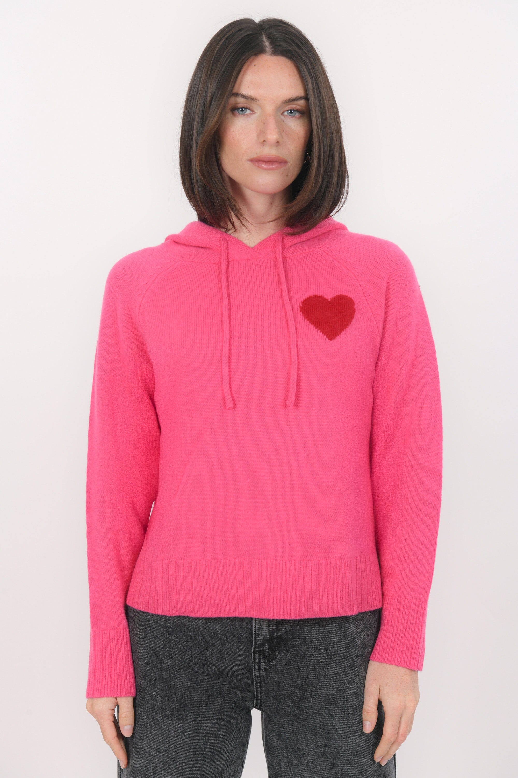 PULL CAPUCHE - BART - FUSCHIA PULL NEW KOOKAI Mode Kookai