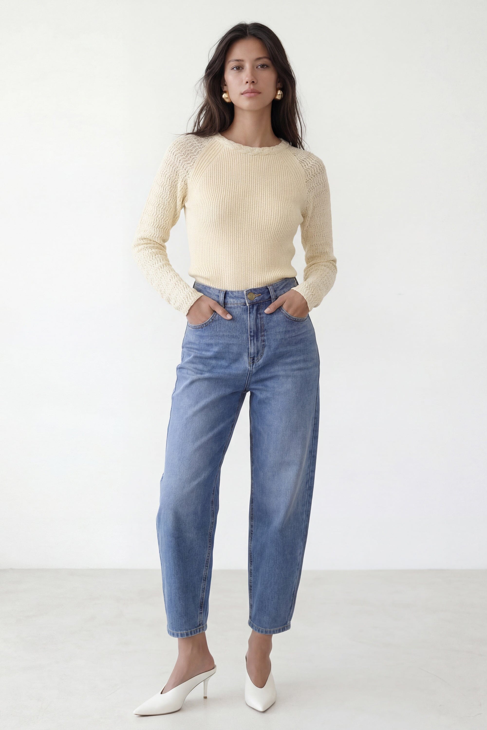 PULL - CHERYL - ECRU PULL NEW KOOKAI Mode Kookai