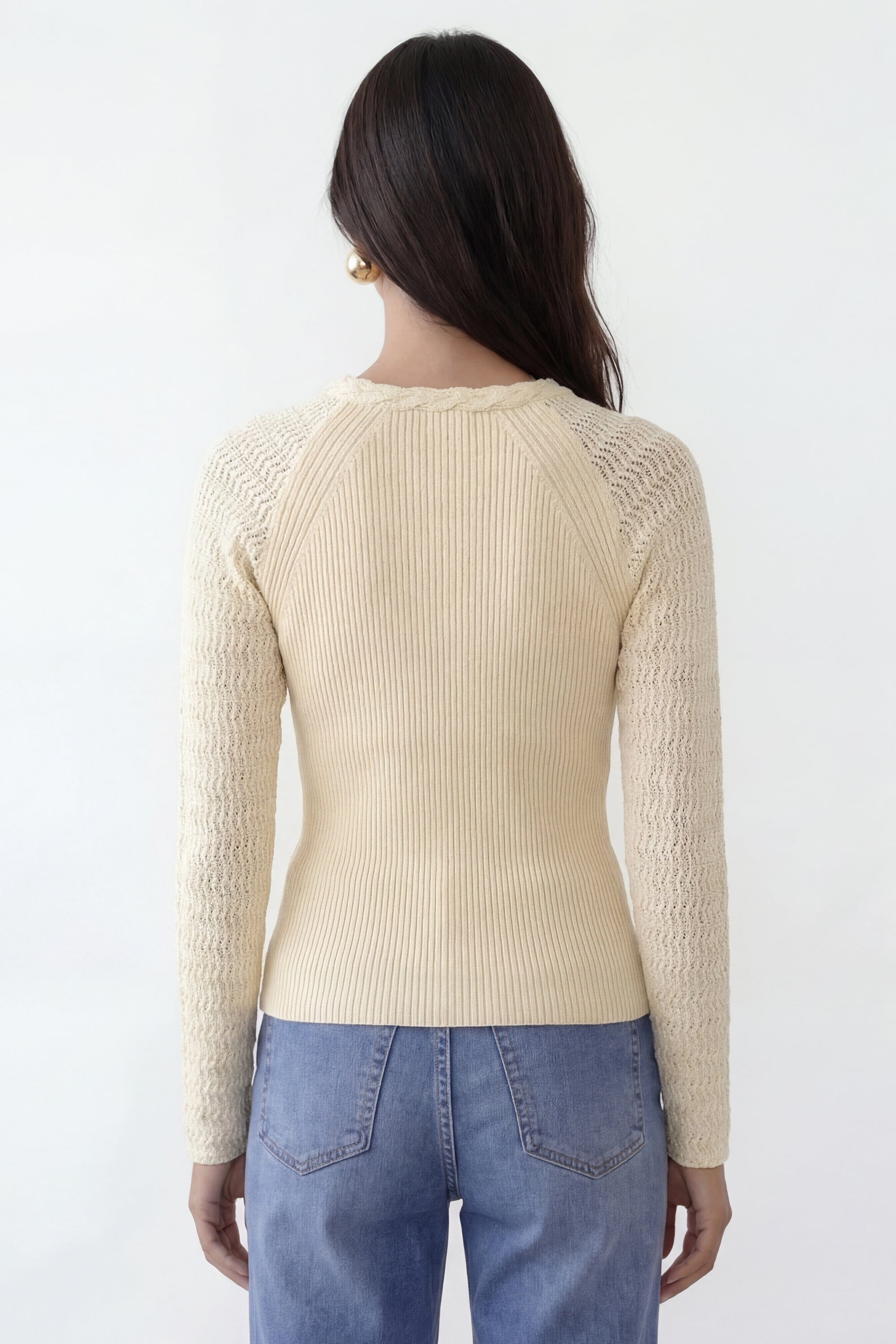 PULL - CHERYL - ECRU PULL NEW KOOKAI Mode Kookai