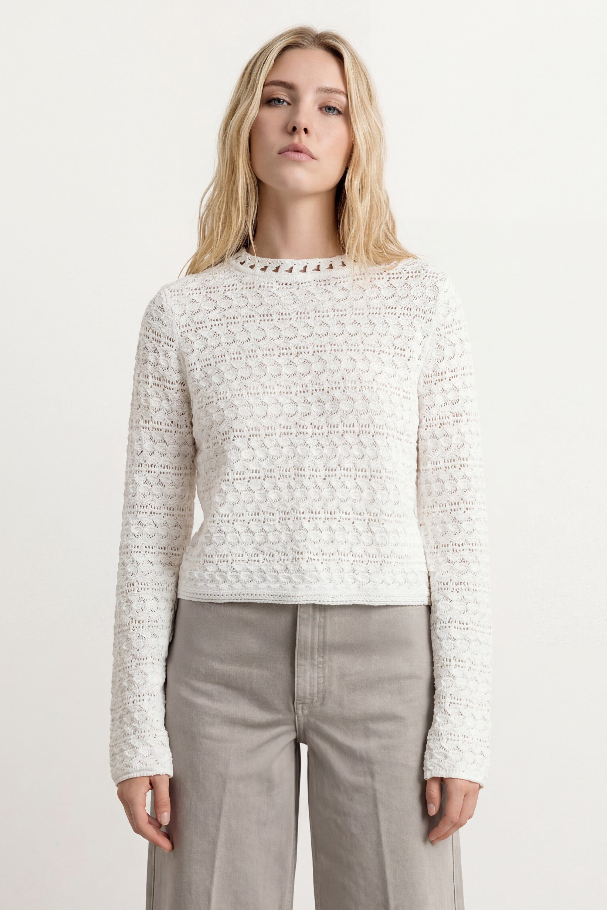 PULL - CLAYTON - ECRU PULL NEW KOOKAI Mode Kookai