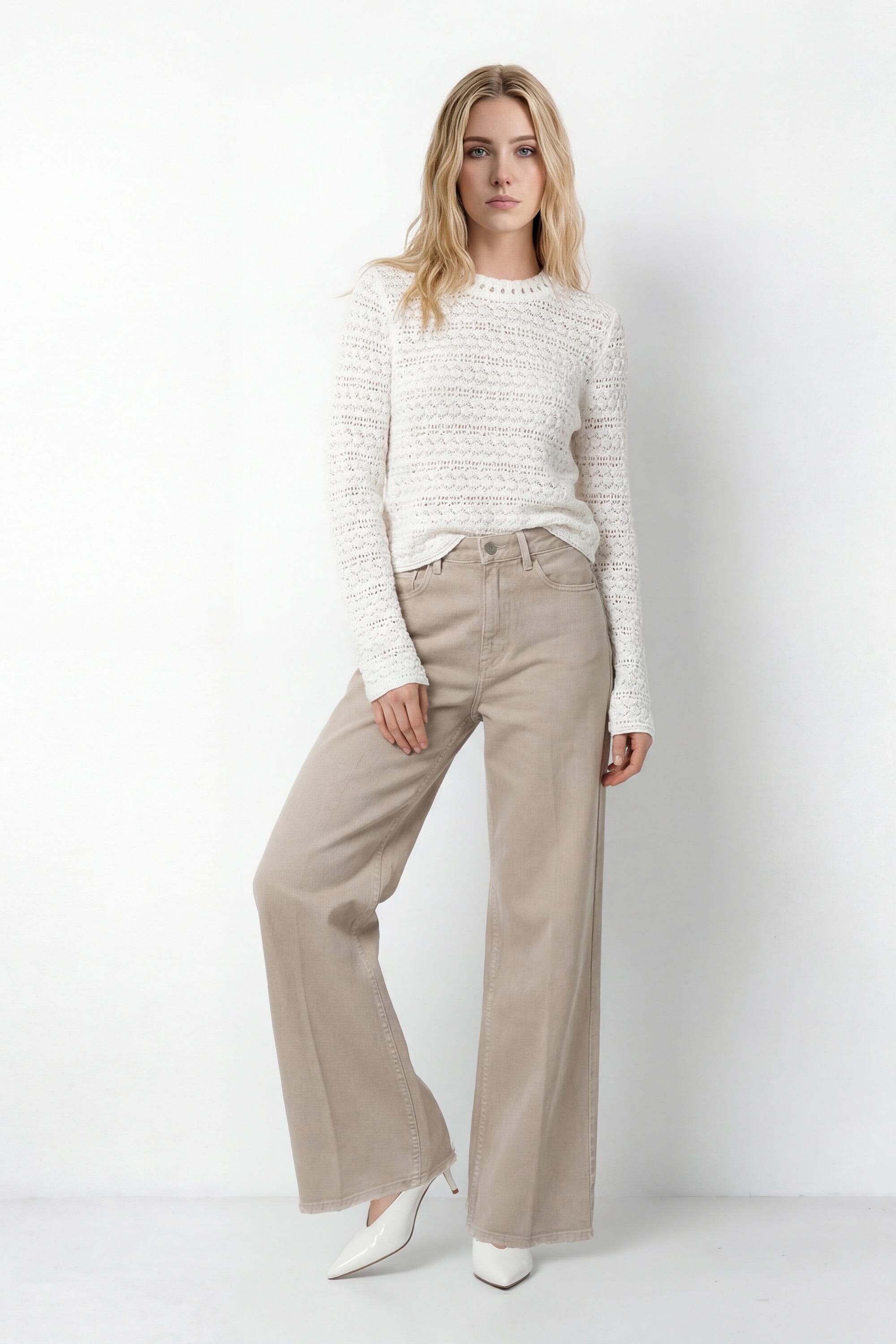 PULL - CLAYTON - ECRU PULL NEW KOOKAI Mode Kookai