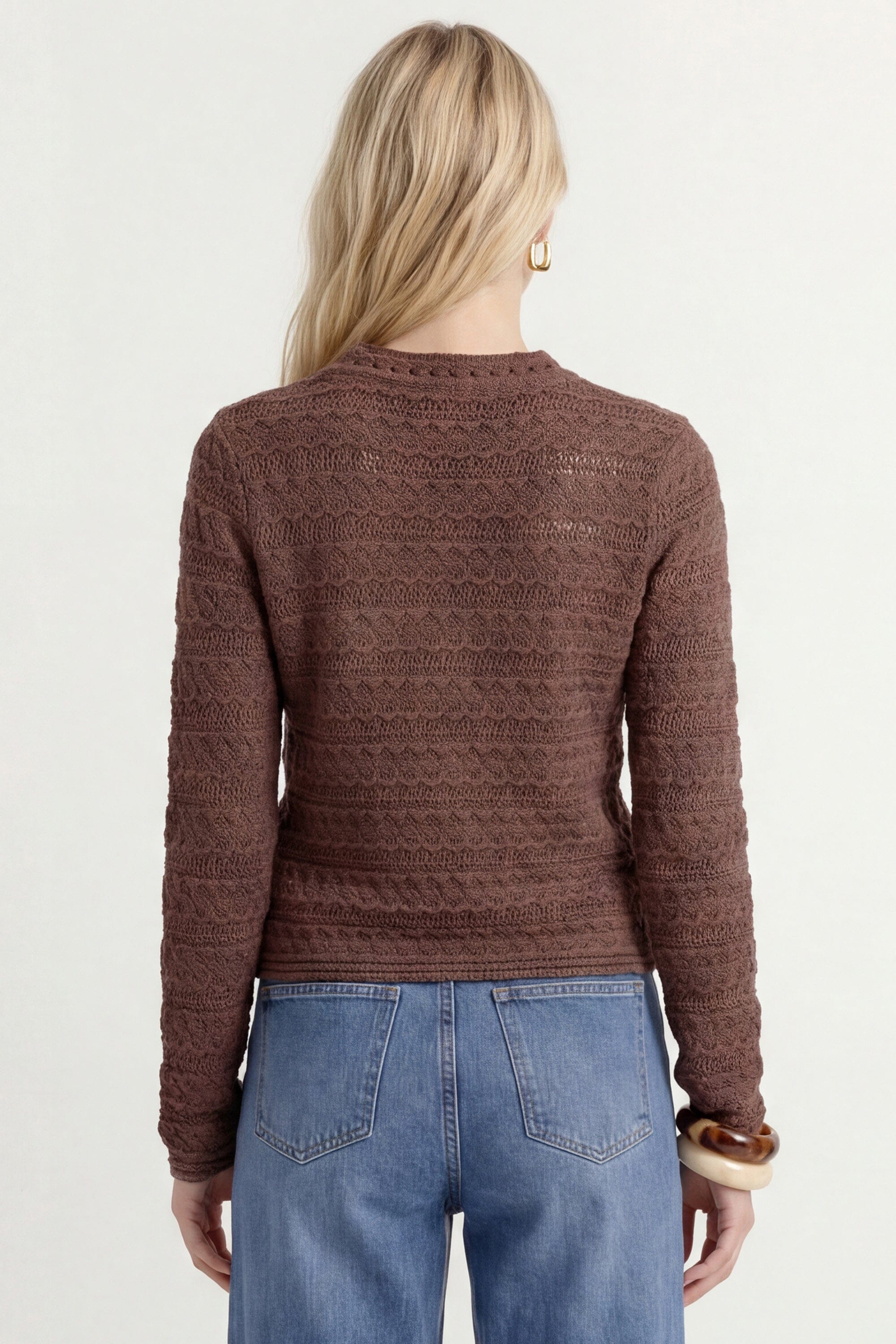 PULL - CLAYTON - ESPRESSO PULL NEW KOOKAI Mode Kookai