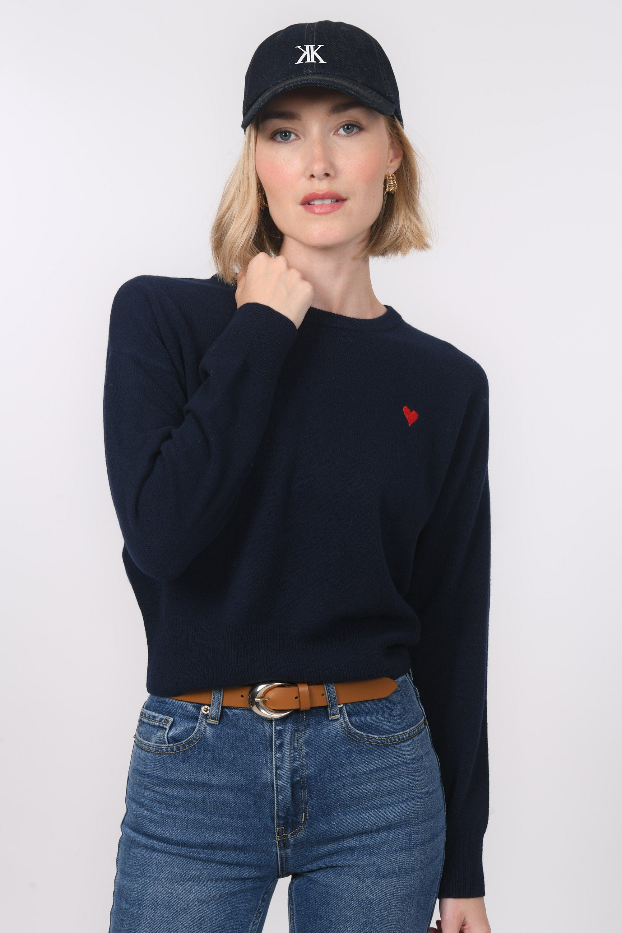 PULL COEUR - B-ANITA - MARINE PULL NEW KOOKAI Mode Kookai