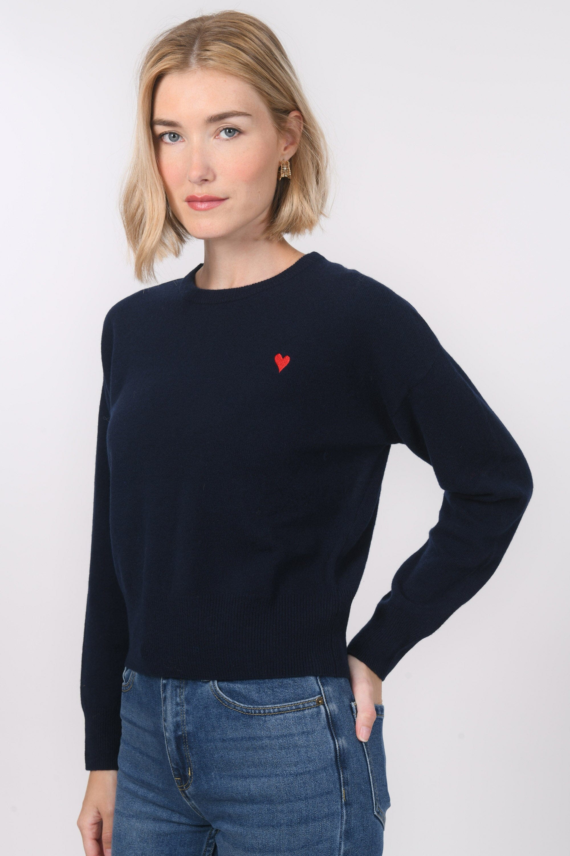 PULL COEUR - B-ANITA - MARINE PULL NEW KOOKAI Mode Kookai
