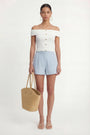 PULL COL BARDOT - CHRISTEN - ECRU PULL NEW KOOKAI Mode Kookai