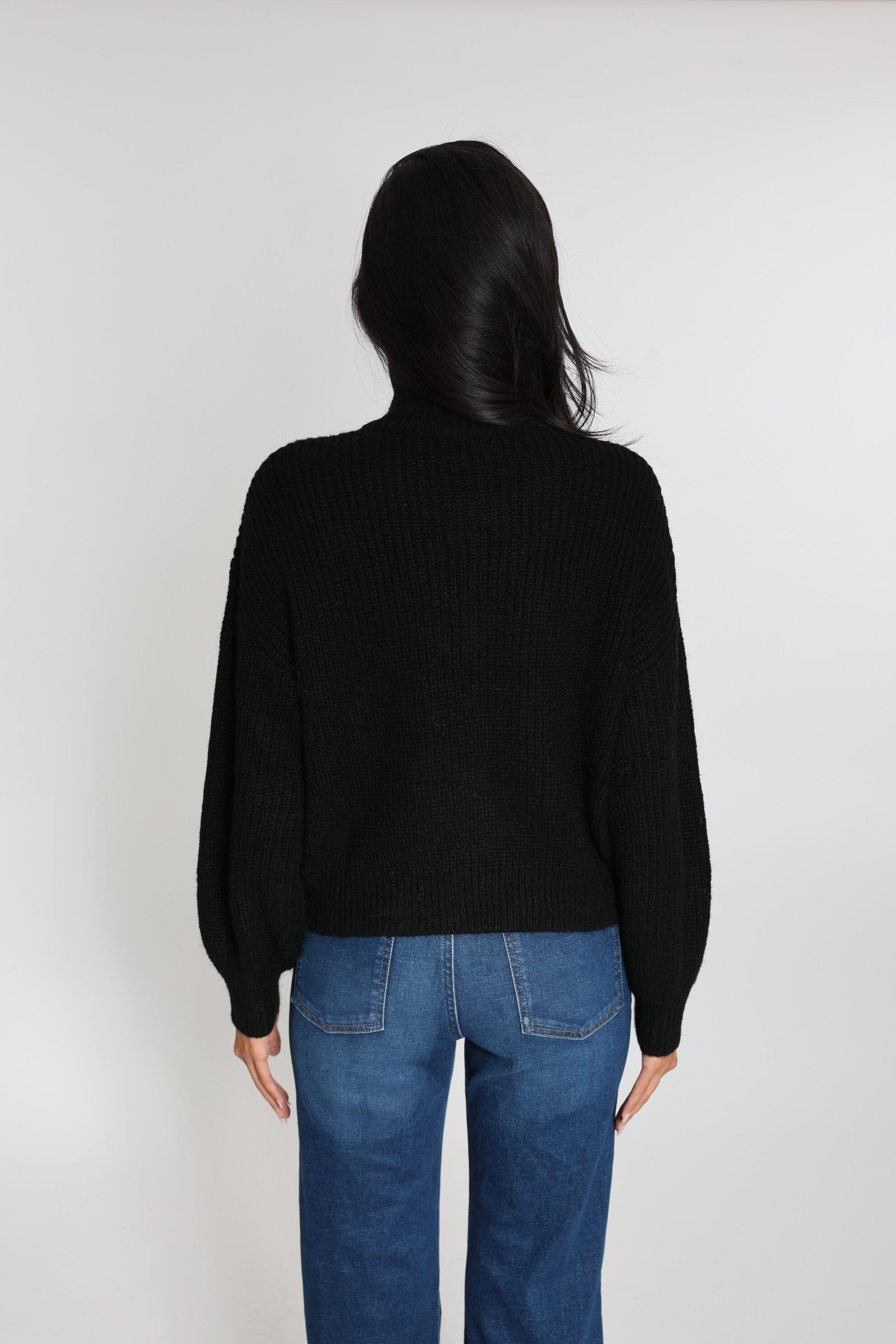 PULL COL CAMIONNEUR MINA NOIR PULL KOOKAI Mode Kookai