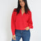 PULL COL CAMIONNEUR MINA ROUGE PULL KOOKAI Mode Kookai