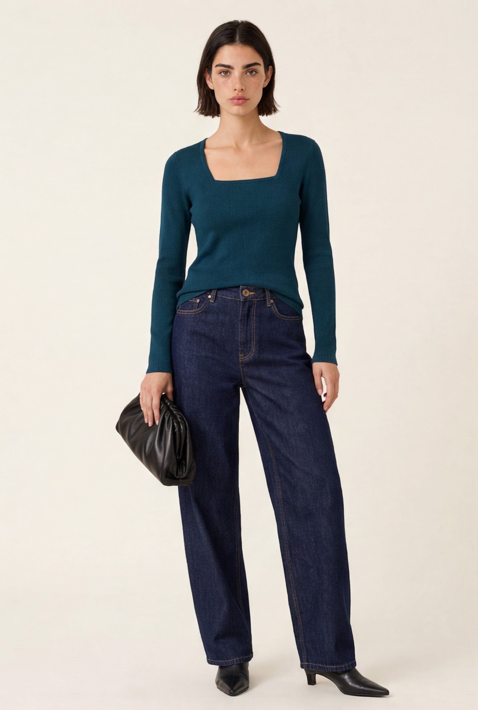 PULL COL CARRE - OLYMPE - FORET PULL NEW KOOKAI Mode Kookai