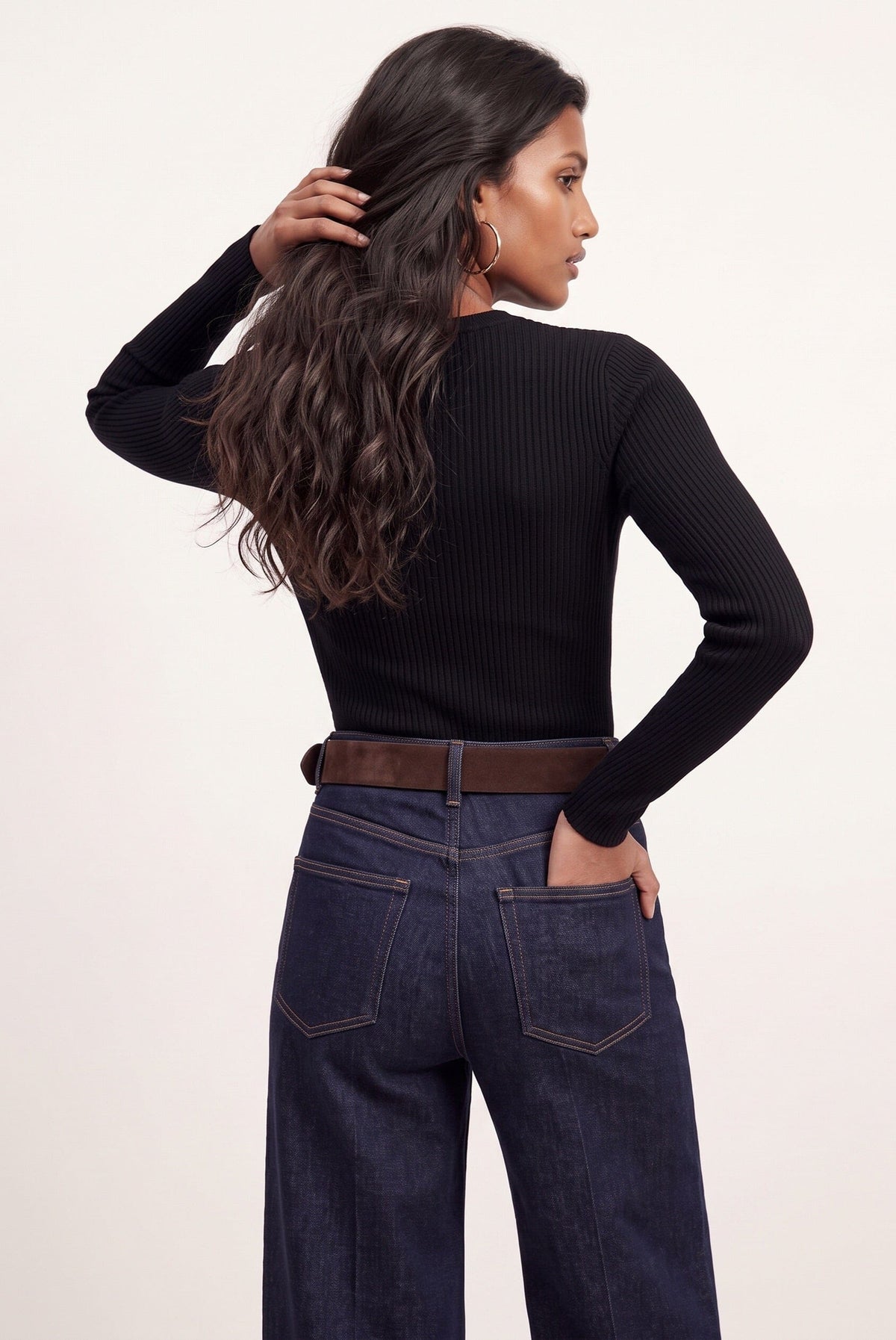 PULL COL CARRE - OLYMPE - NOIR PULL NEW KOOKAI Mode Kookai