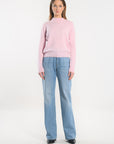 PULL COL CHEMINEE - ANITA - ROSE PALE PULL KOOKAI Mode Kookai