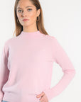 PULL COL CHEMINEE - ANITA - ROSE PALE PULL KOOKAI Mode Kookai