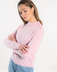 PULL COL CHEMINEE - ANITA - ROSE PALE PULL KOOKAI Mode Kookai