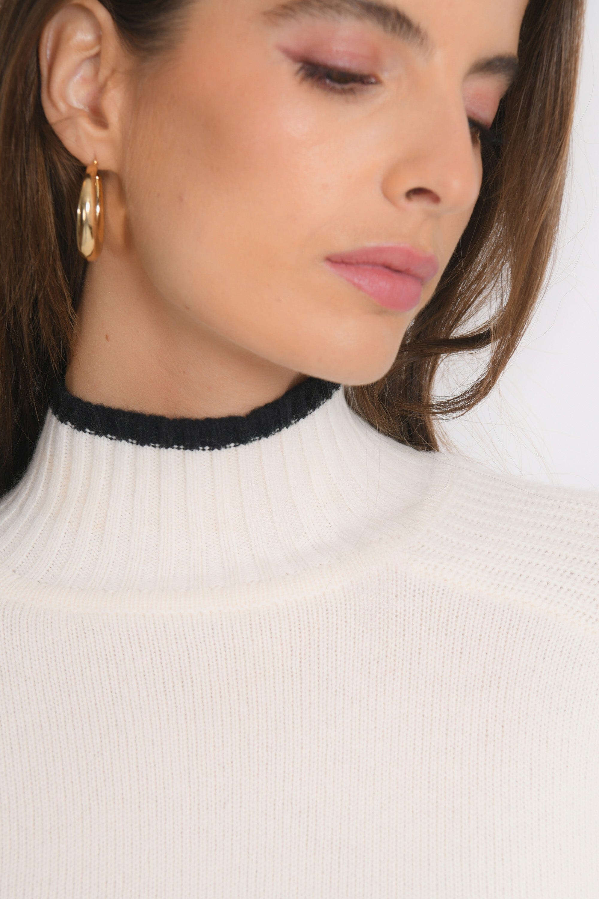 PULL COL MONTANT - BART - ECRU PULL NEW KOOKAI Mode Kookai