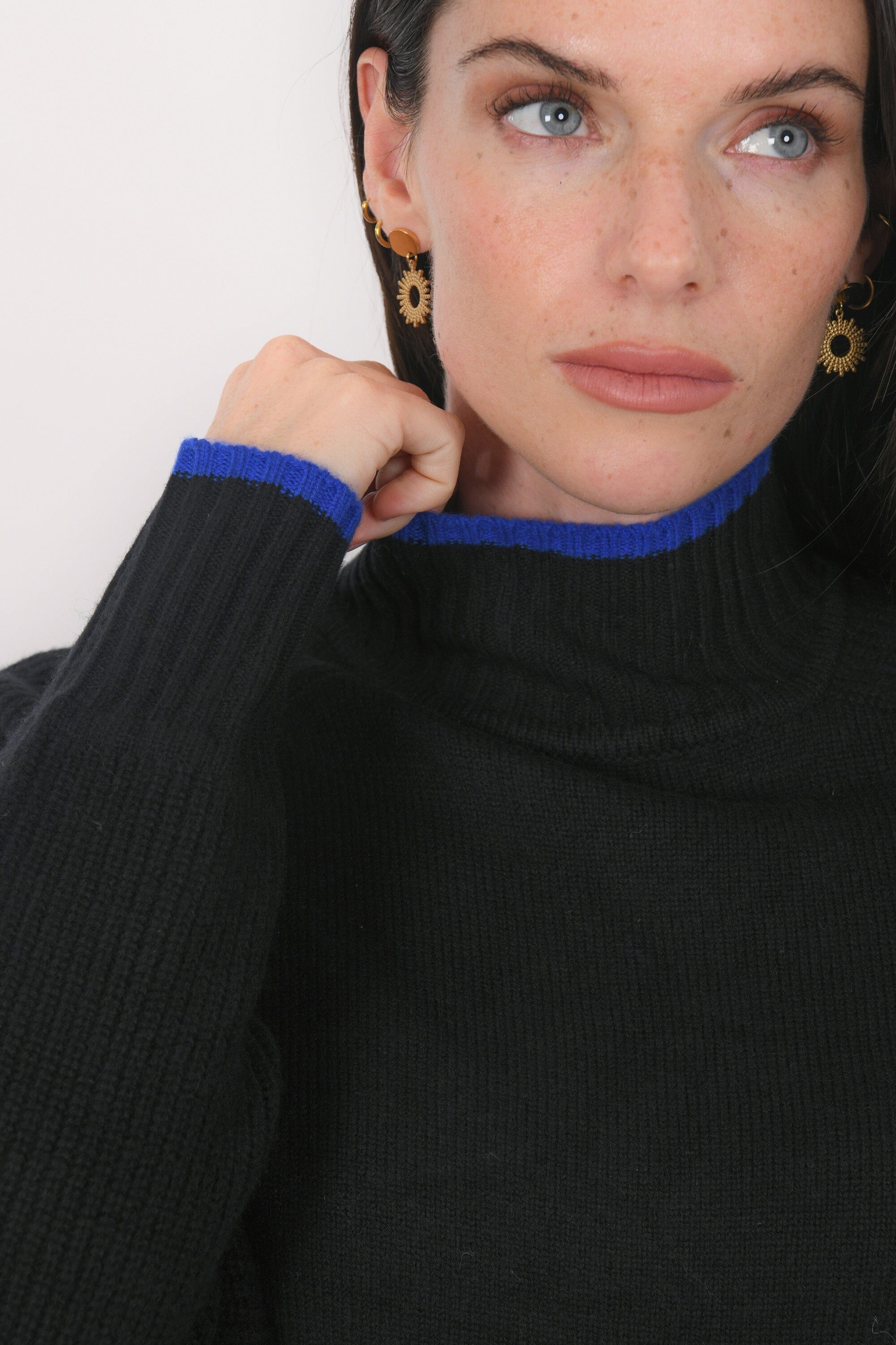 PULL COL MONTANT - BART - NOIR PULL NEW KOOKAI Mode Kookai