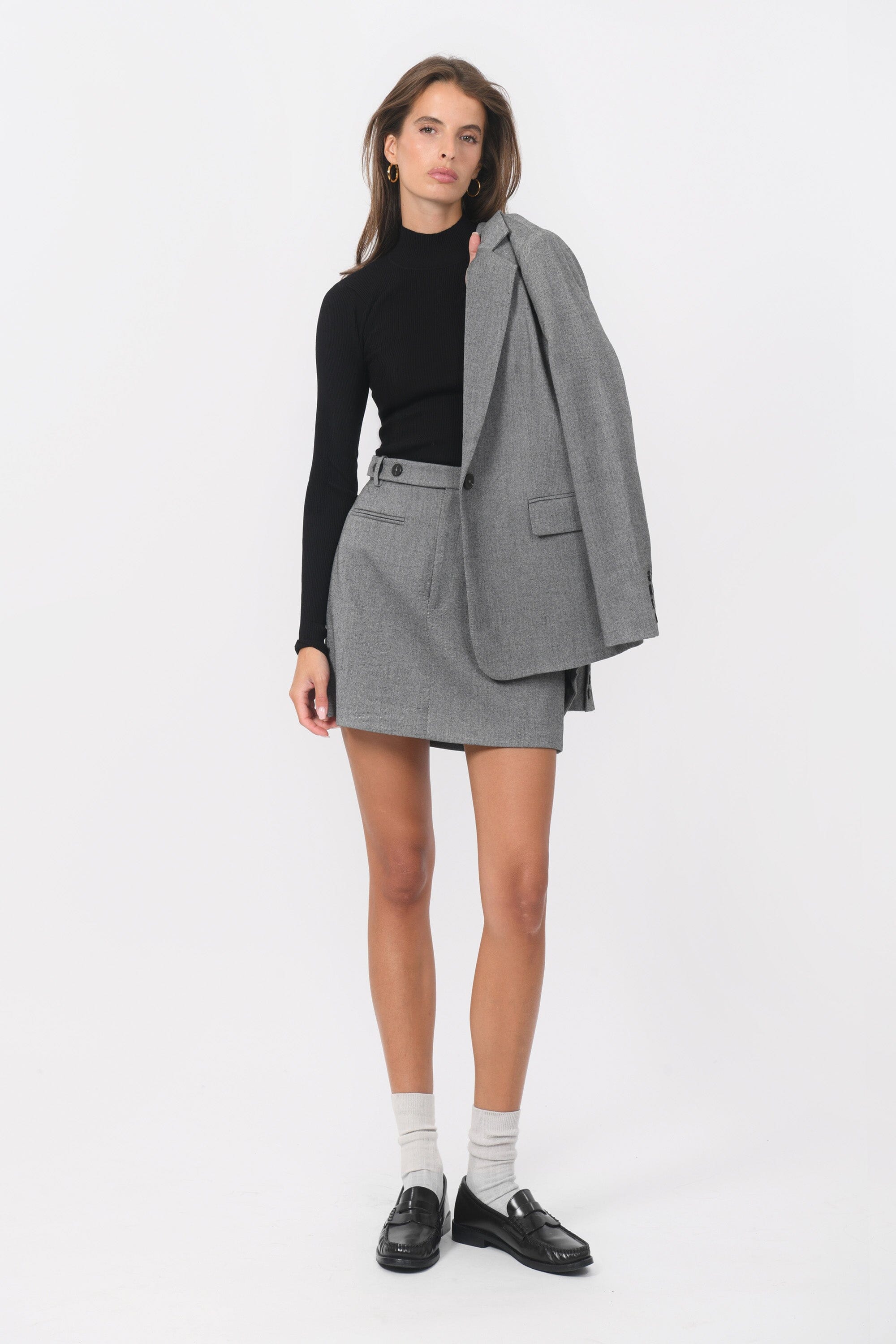 PULL COL MONTANT - BAYRON - NOIR PULL NEW KOOKAI Mode Kookai