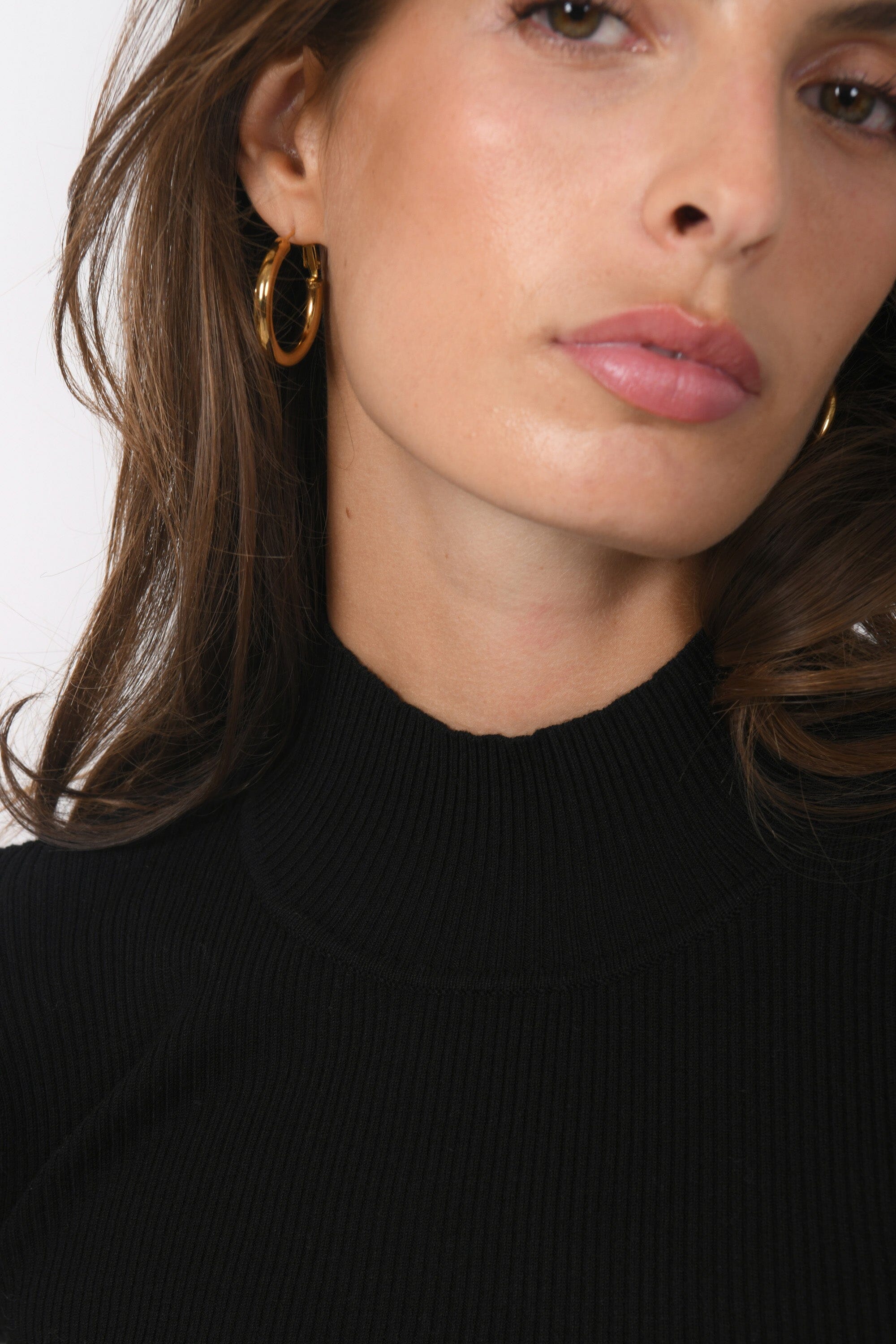 PULL COL MONTANT - BAYRON - NOIR PULL NEW KOOKAI Mode Kookai