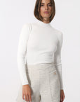 PULL COL MONTANT - BAYRON - OFF WHITE PULL NEW KOOKAI Mode Kookai