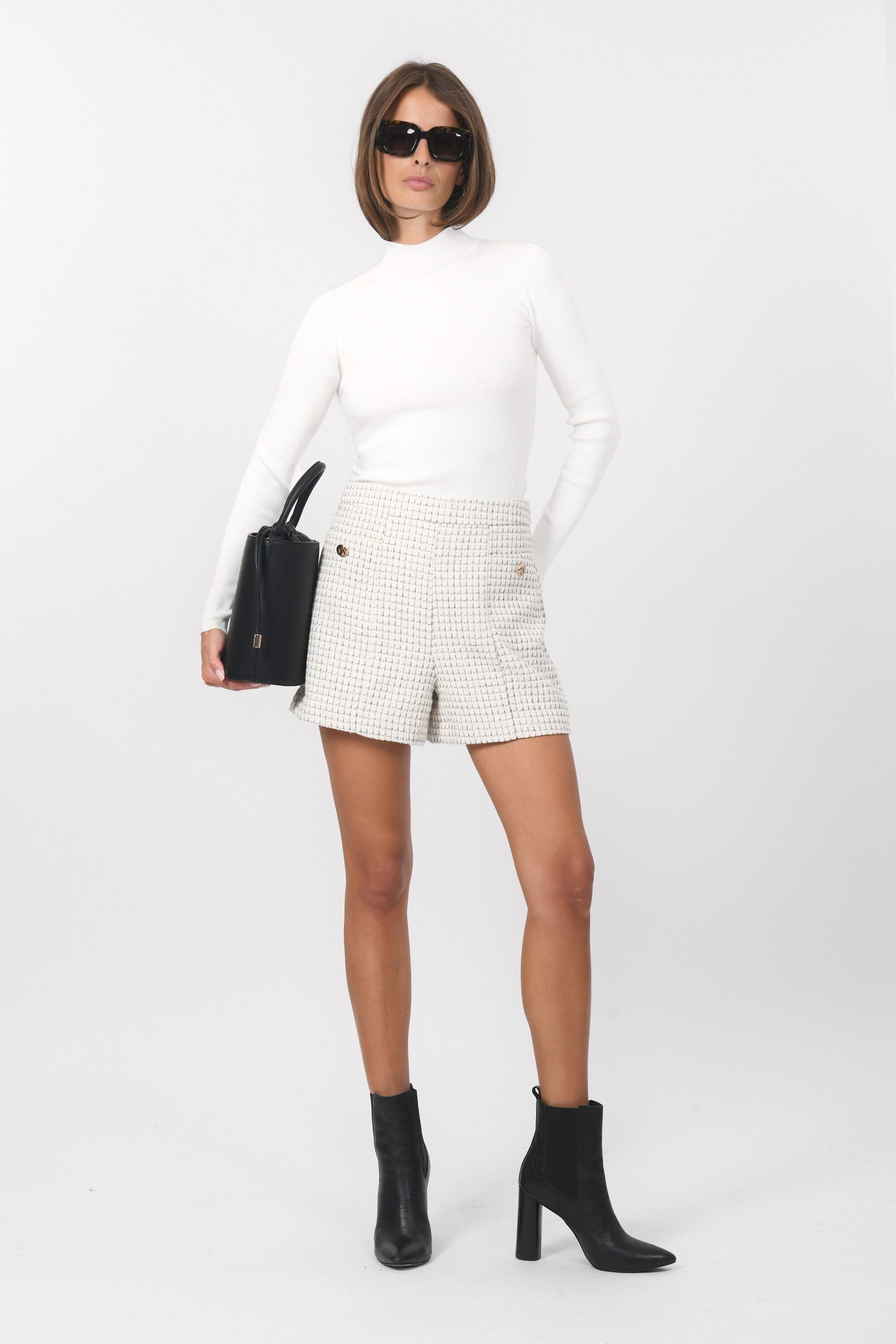 PULL COL MONTANT - BAYRON - OFF WHITE PULL NEW KOOKAI Mode Kookai