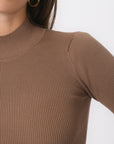 PULL COL MONTANT - BAYRON - TAUPE PULL NEW KOOKAI Mode Kookai